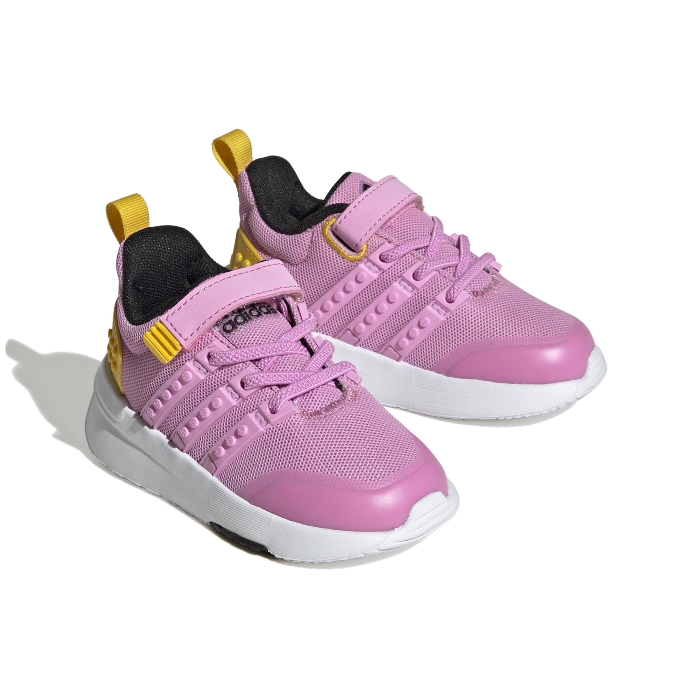 Unisex Kids adidas x LEGO Racer TR21 Elastic Lace and Top Strap Shoes, Purple, , large image number 2