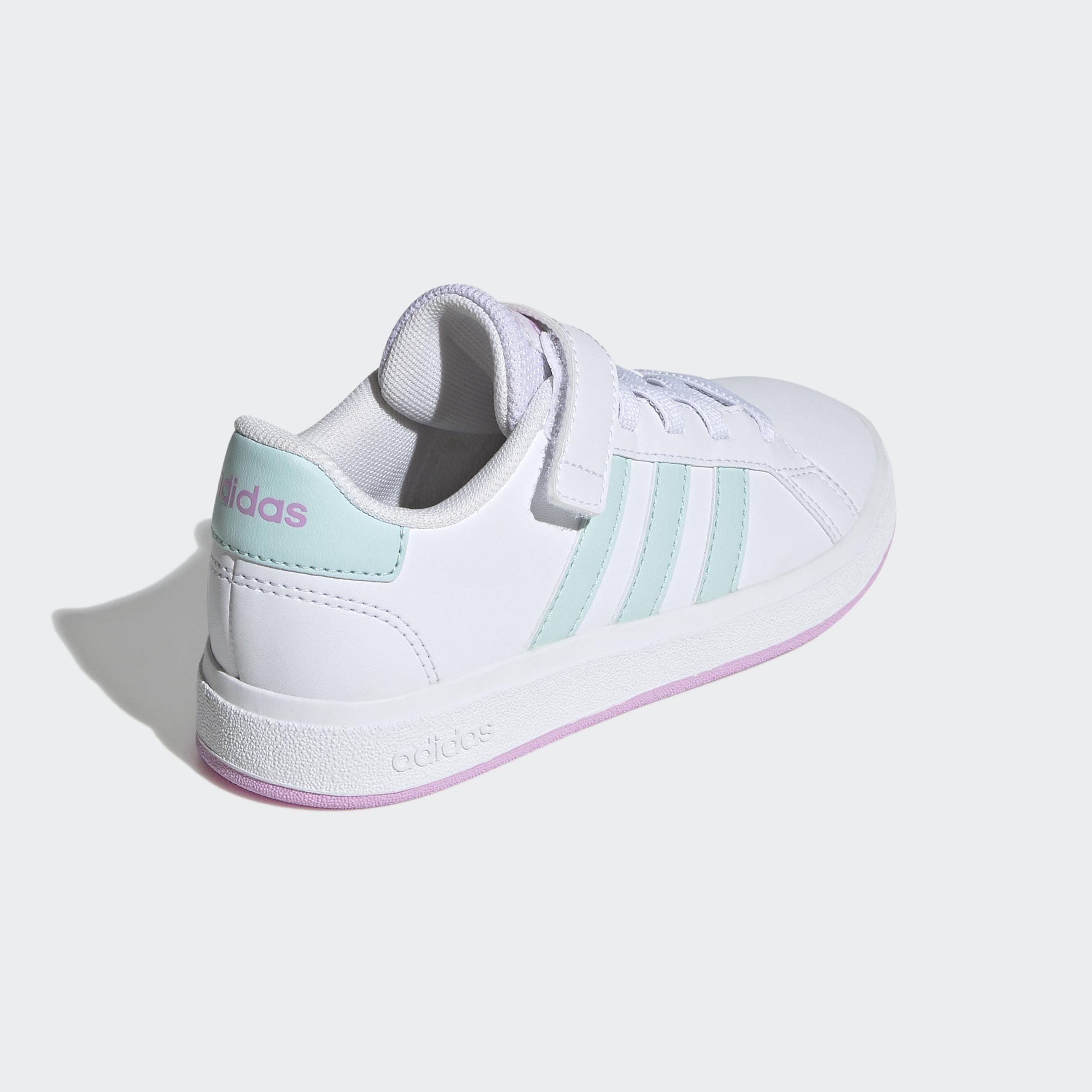 Kids Unisex Grand Court 2.0 Shoes, White, A901_ONE, large image number 2
