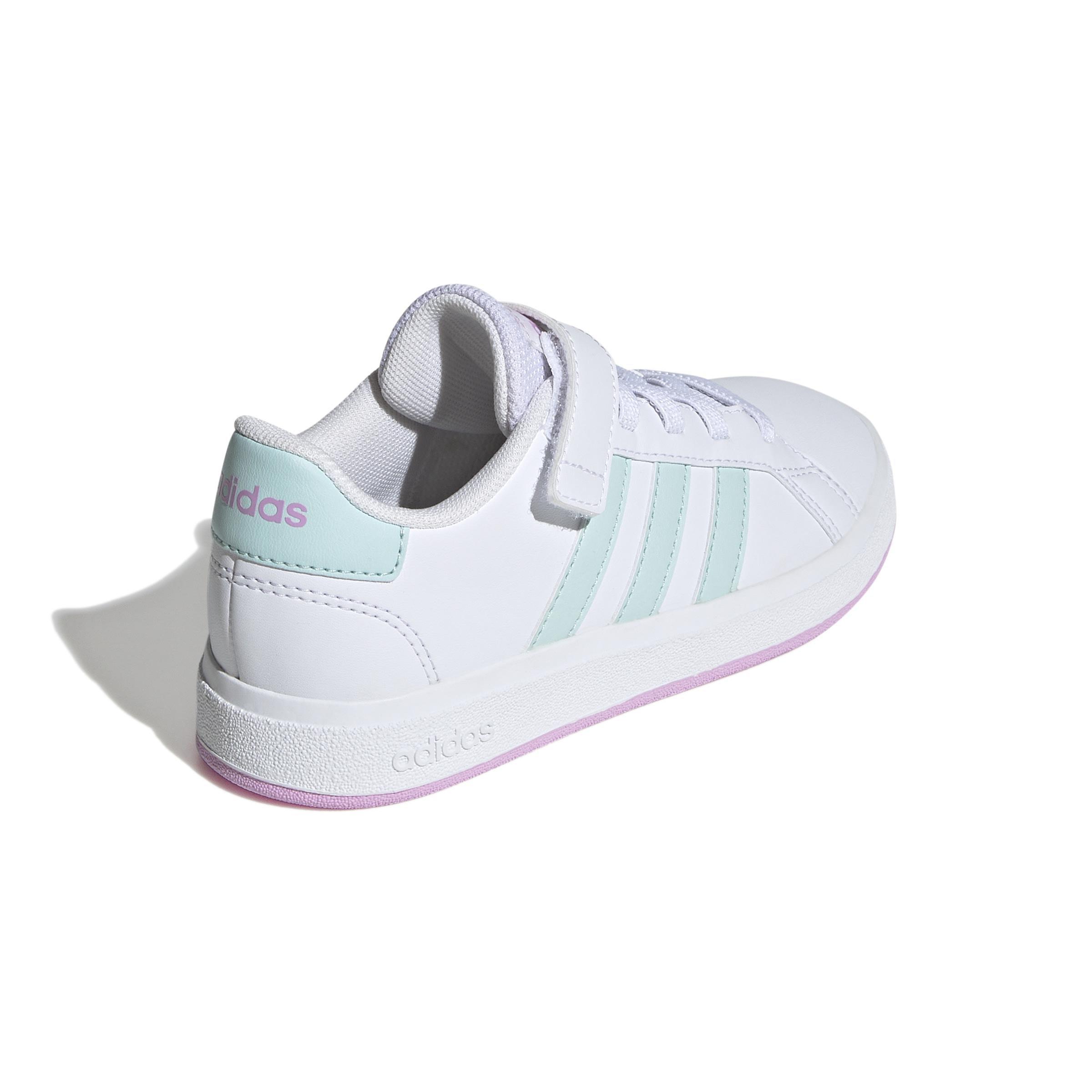 Kids Unisex Grand Court 2.0 Shoes, White, A901_ONE, large image number 3