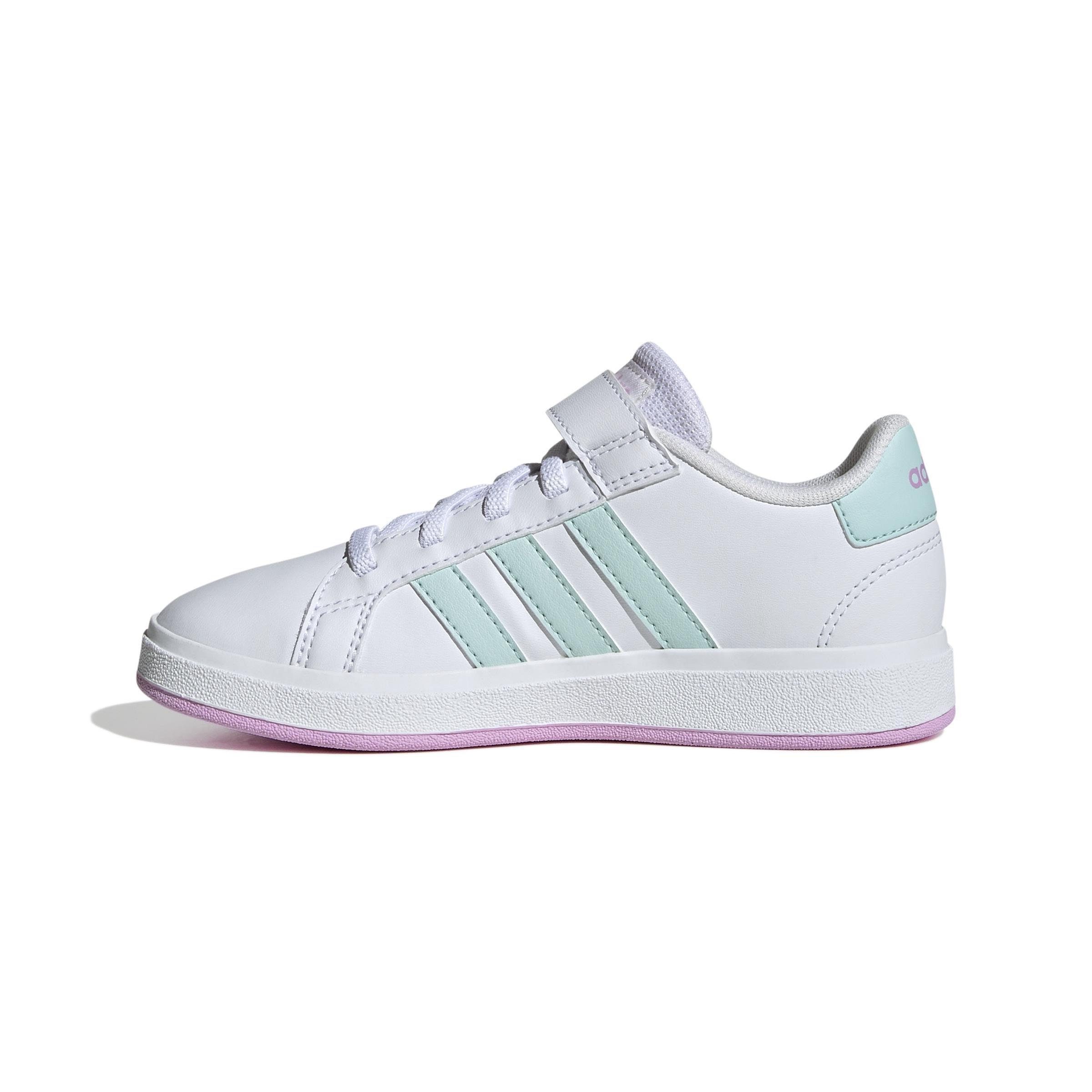 Kids Unisex Grand Court 2.0 Shoes, White, A901_ONE, large image number 7