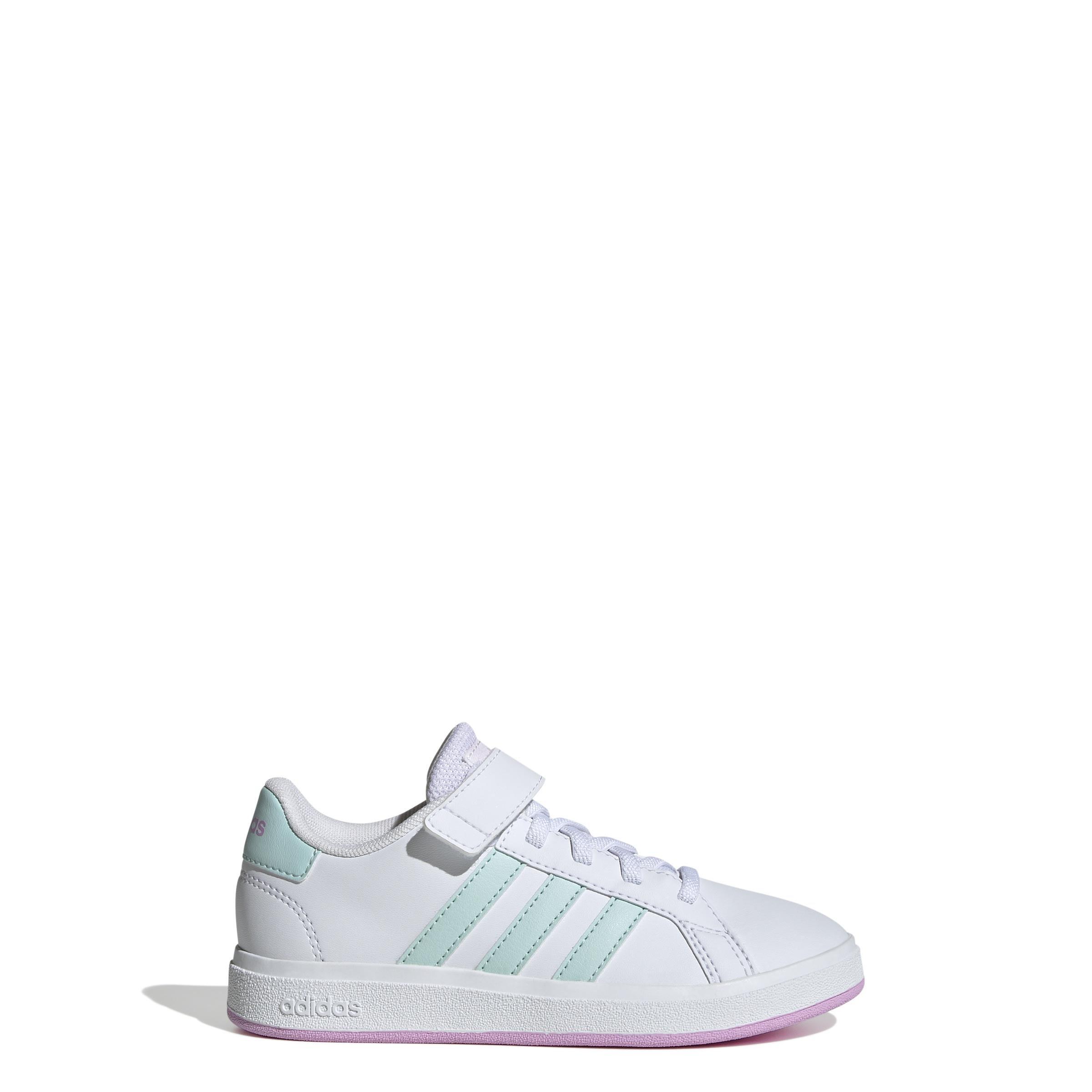 Kids Unisex Grand Court 2.0 Shoes, White, A901_ONE, large image number 8