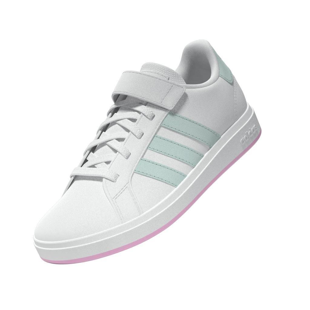 Kids Unisex Grand Court 2.0 Shoes, White, A901_ONE, large image number 10