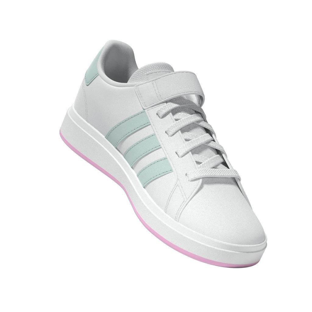 Kids Unisex Grand Court 2.0 Shoes, White, A901_ONE, large image number 11