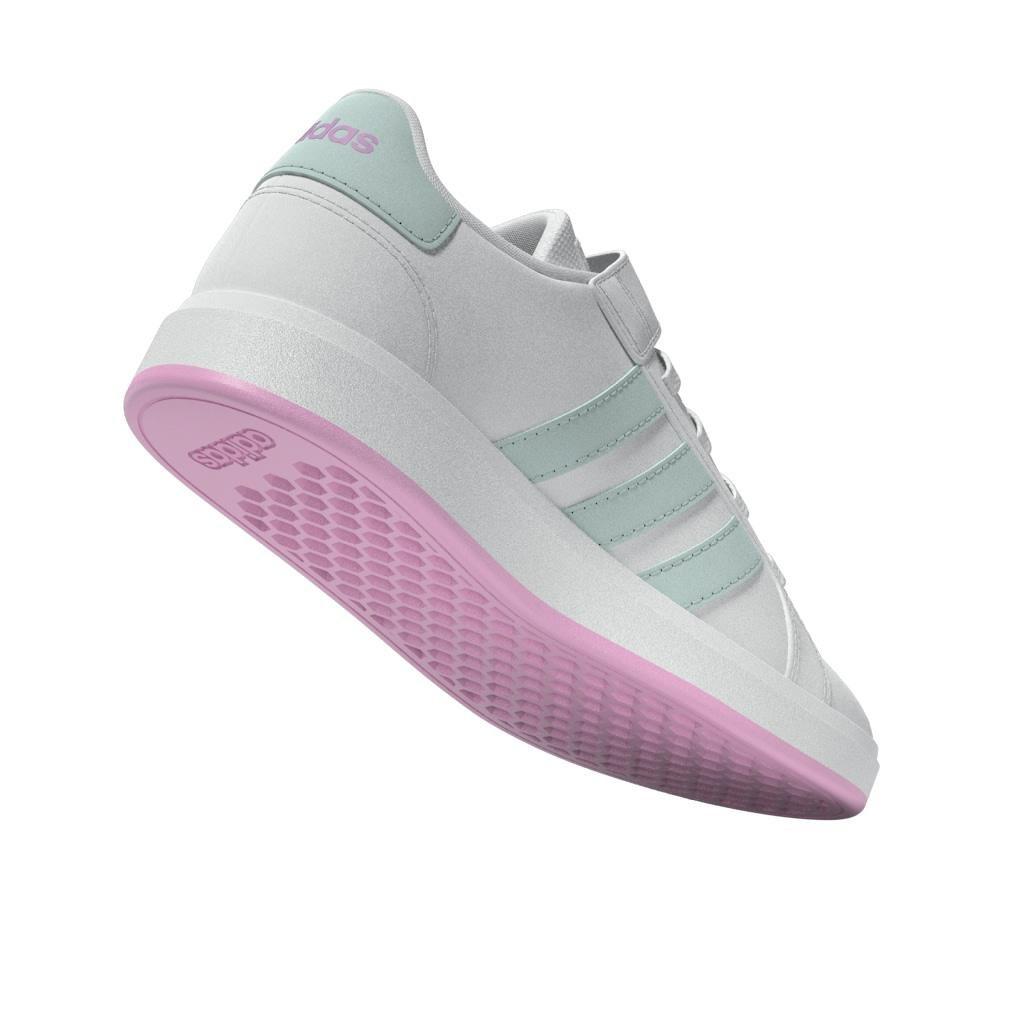 Kids Unisex Grand Court 2.0 Shoes, White, A901_ONE, large image number 12