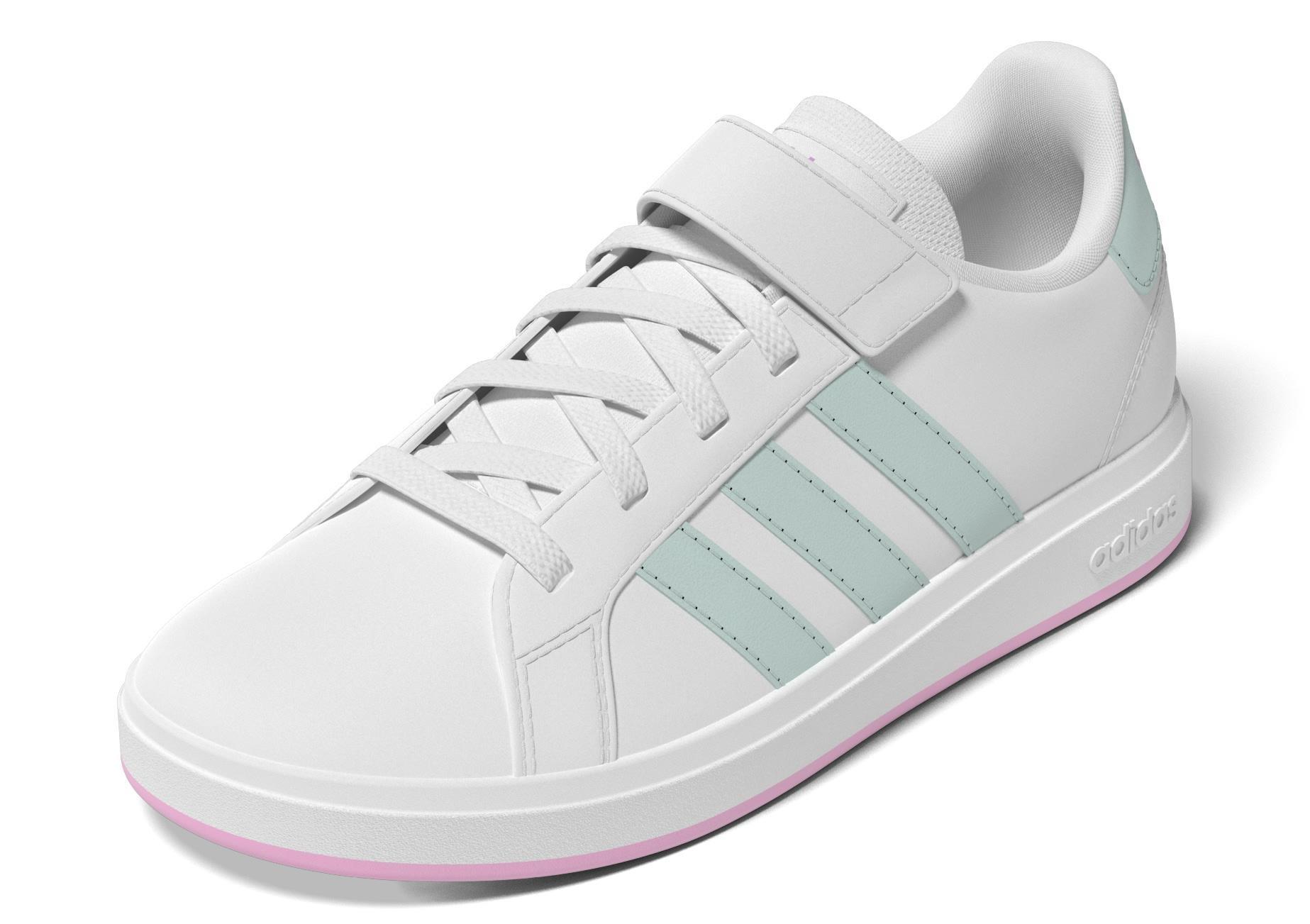 Kids Unisex Grand Court 2.0 Shoes, White, A901_ONE, large image number 13