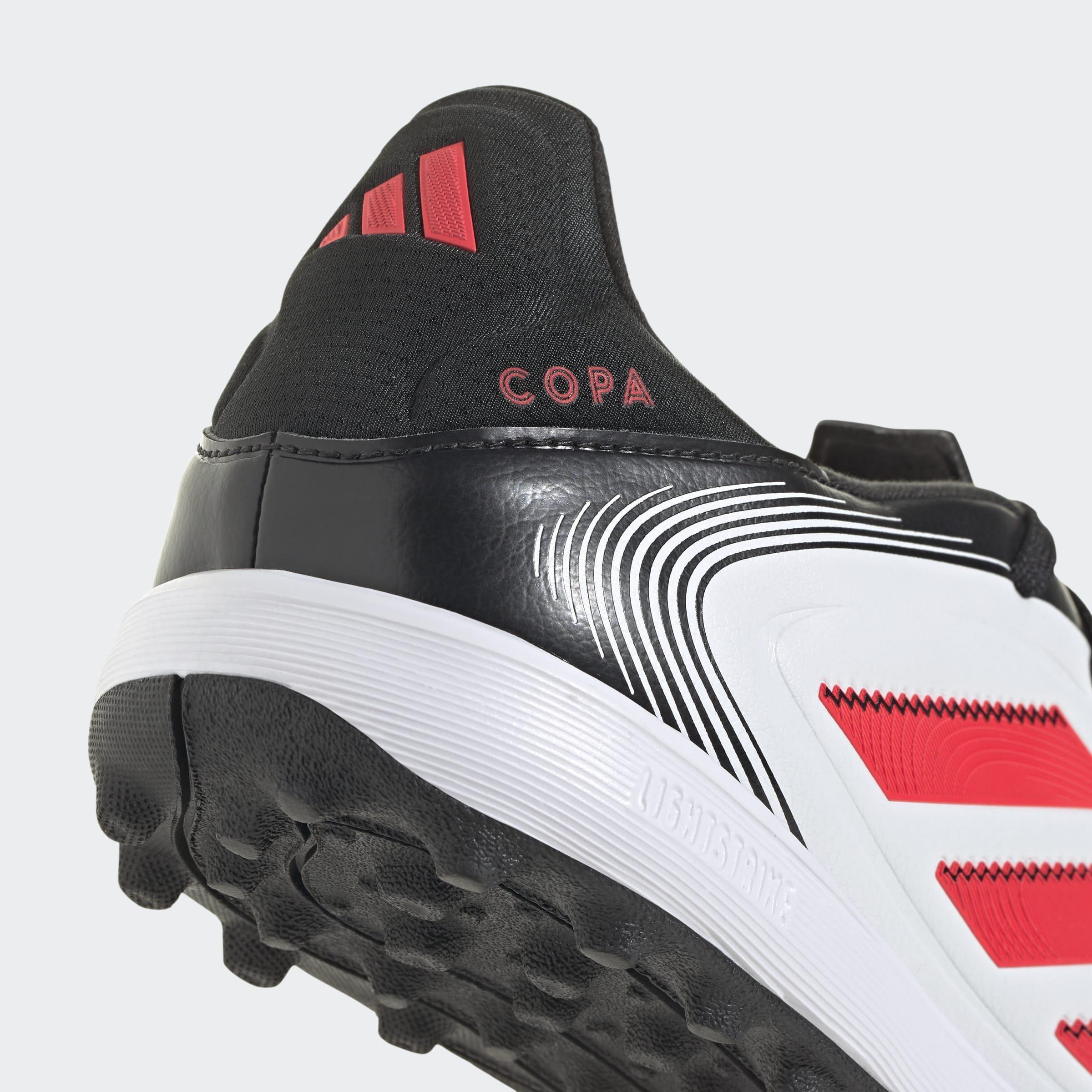 Unisex Copa Pure 3 League Turf Boots, White, A901_ONE, large image number 10