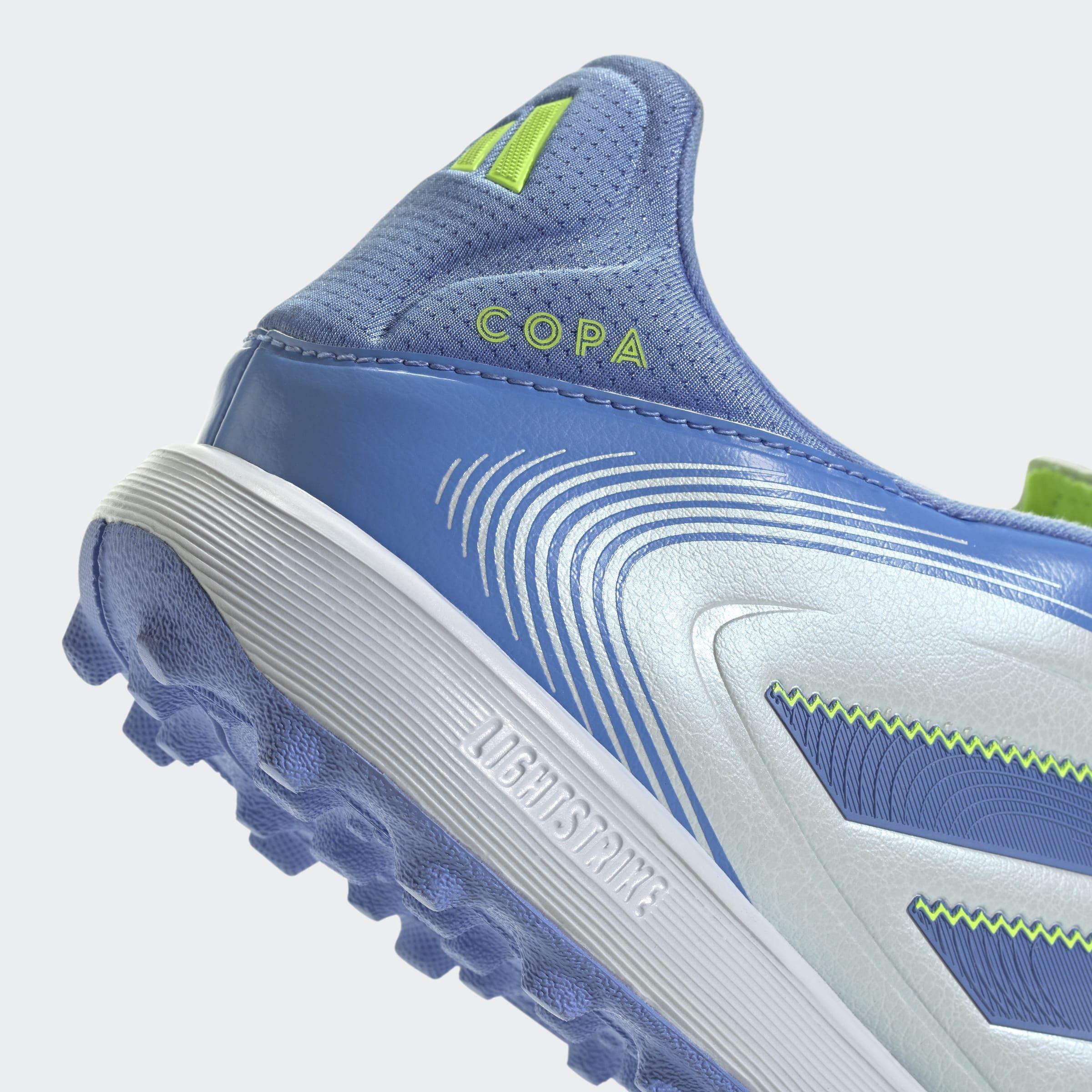 Unisex Copa Pure 3 League Turf Boots, Blue, A901_ONE, large image number 5