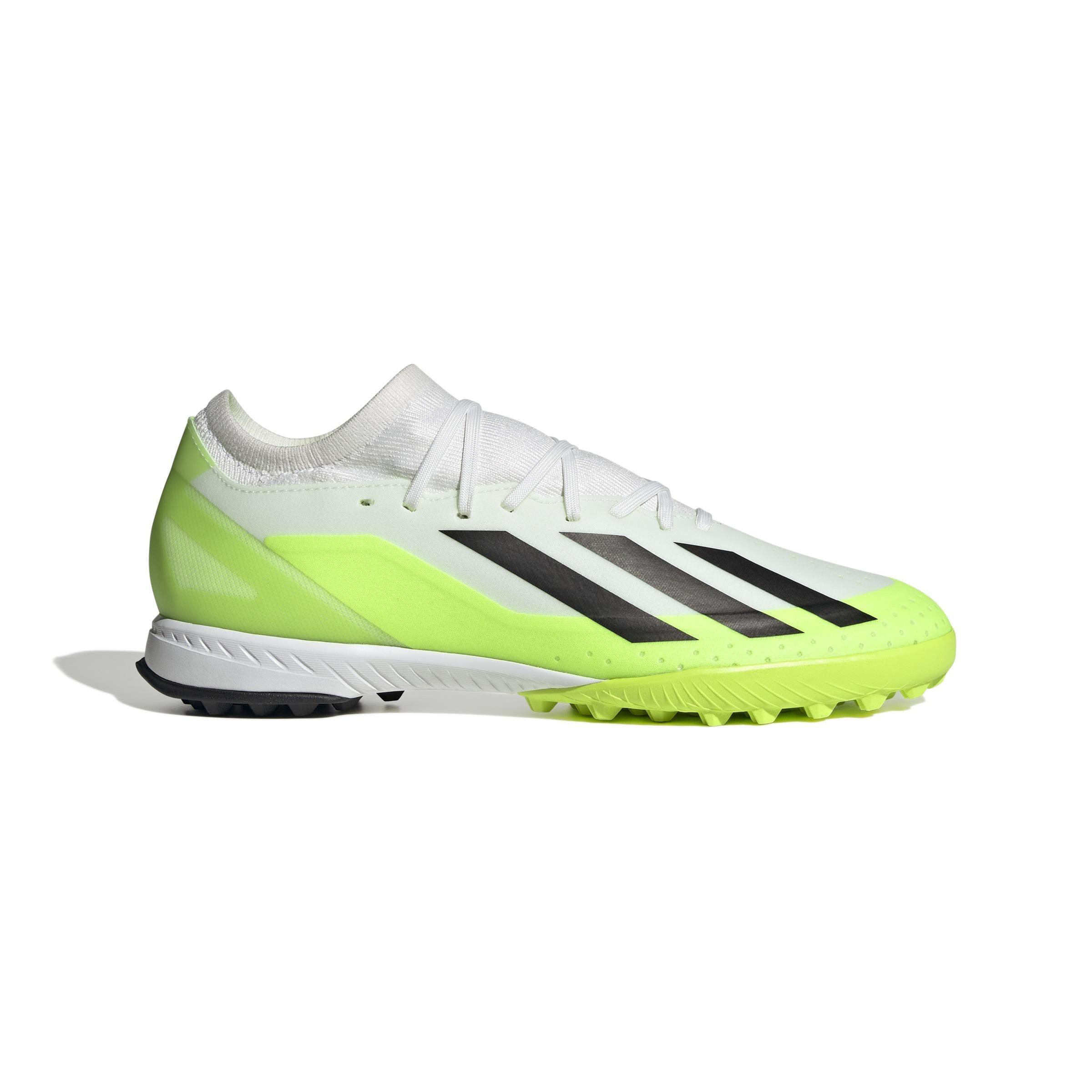 Unisex X Crazyfast.3 Turf Boots, White, , large image number 0
