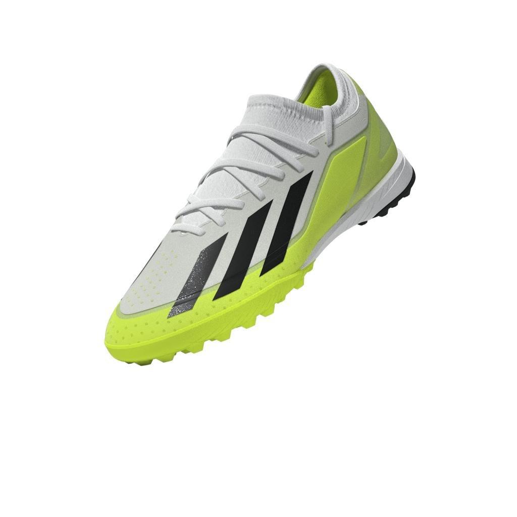 Unisex X Crazyfast.3 Turf Boots, White, , large image number 8
