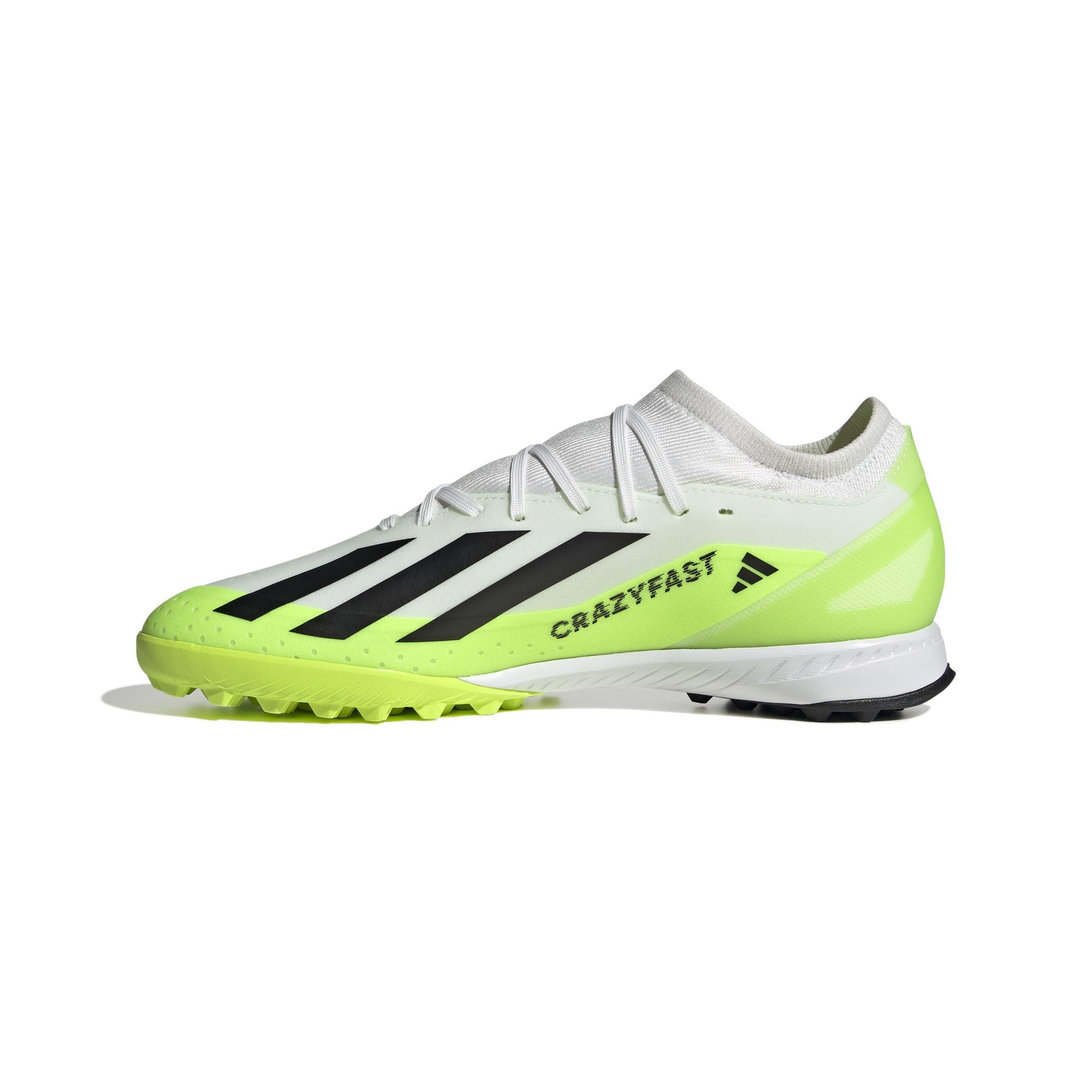 Unisex X Crazyfast.3 Turf Boots, White, , large image number 11