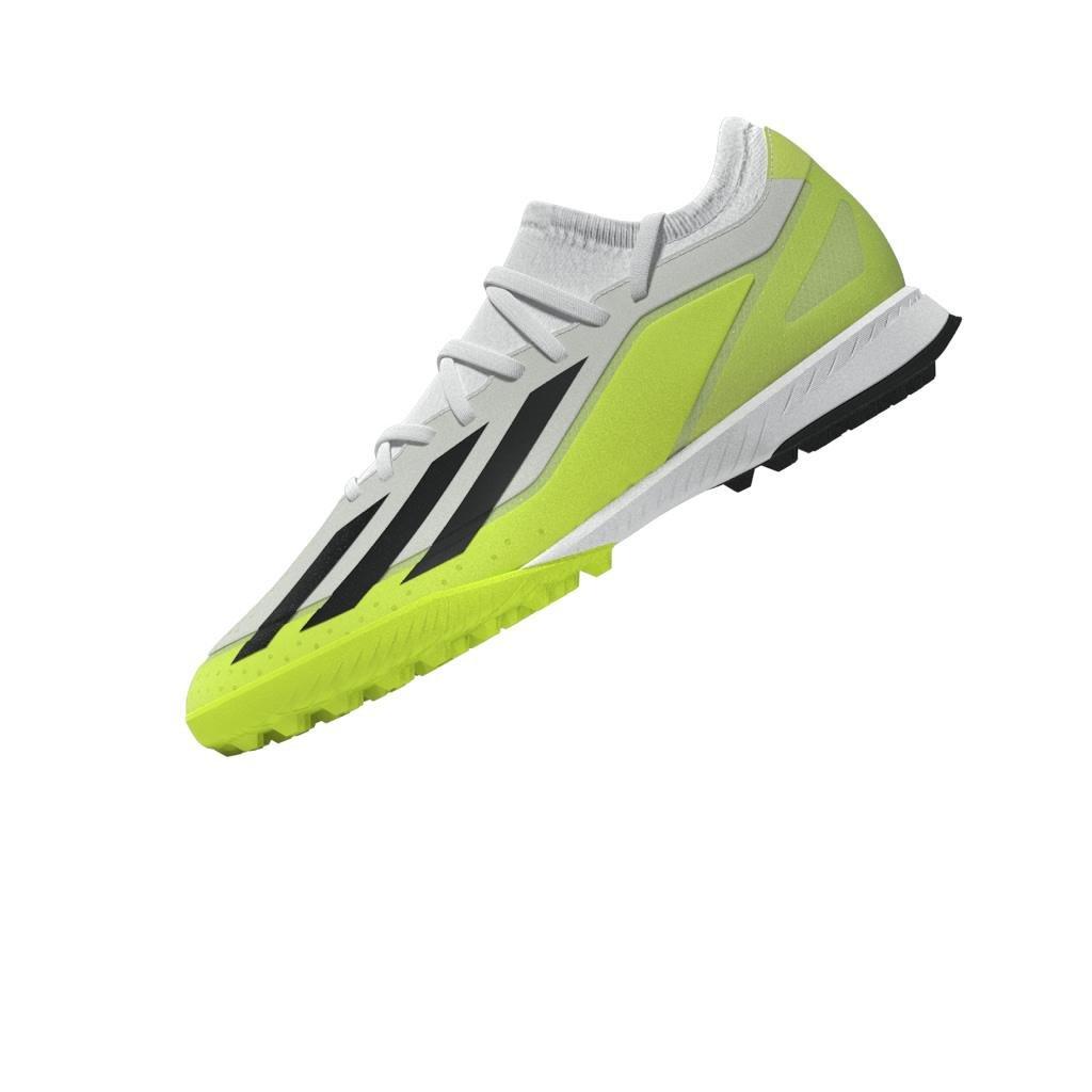 Unisex X Crazyfast.3 Turf Boots, White, , large image number 12
