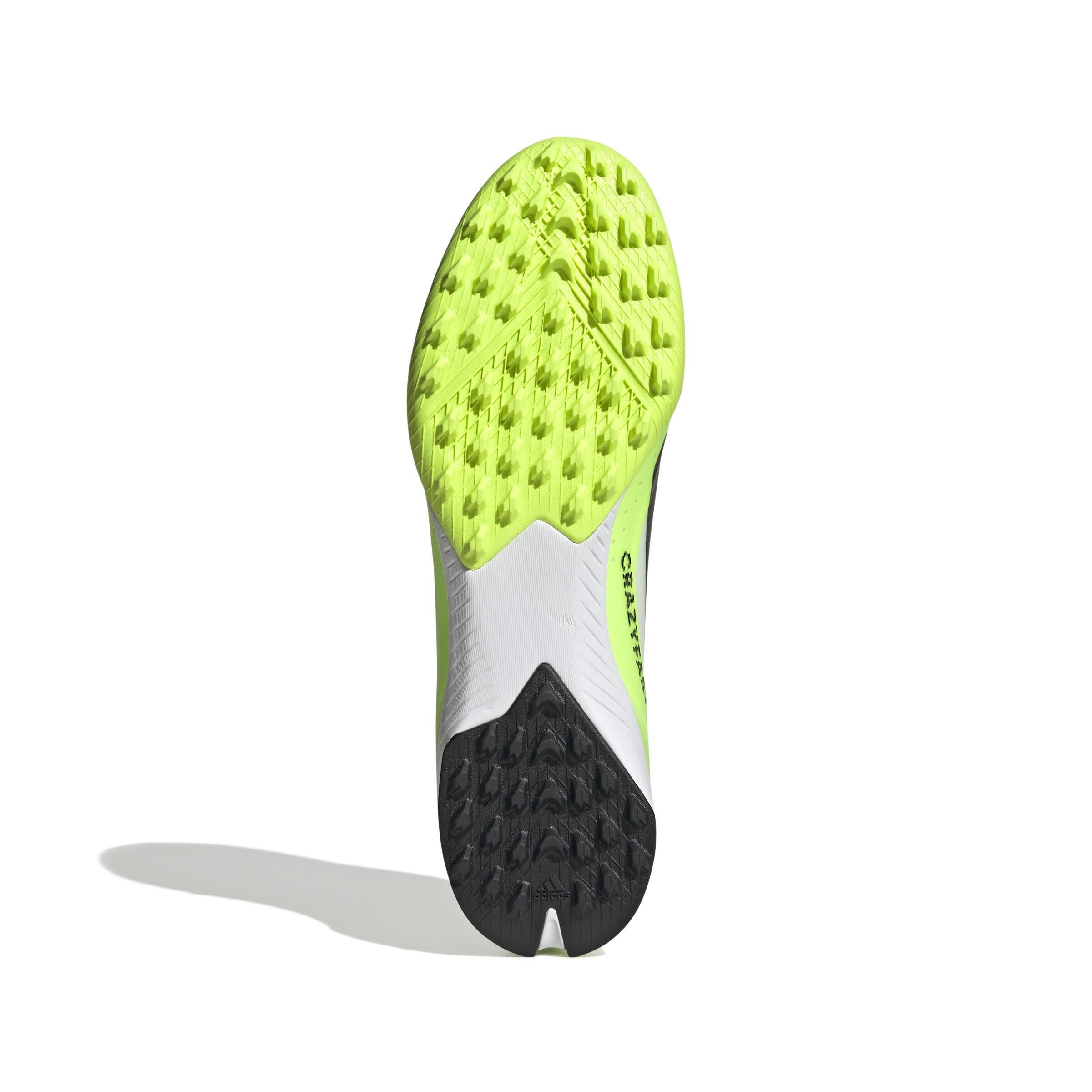 Unisex X Crazyfast.3 Turf Boots, White, , large image number 13