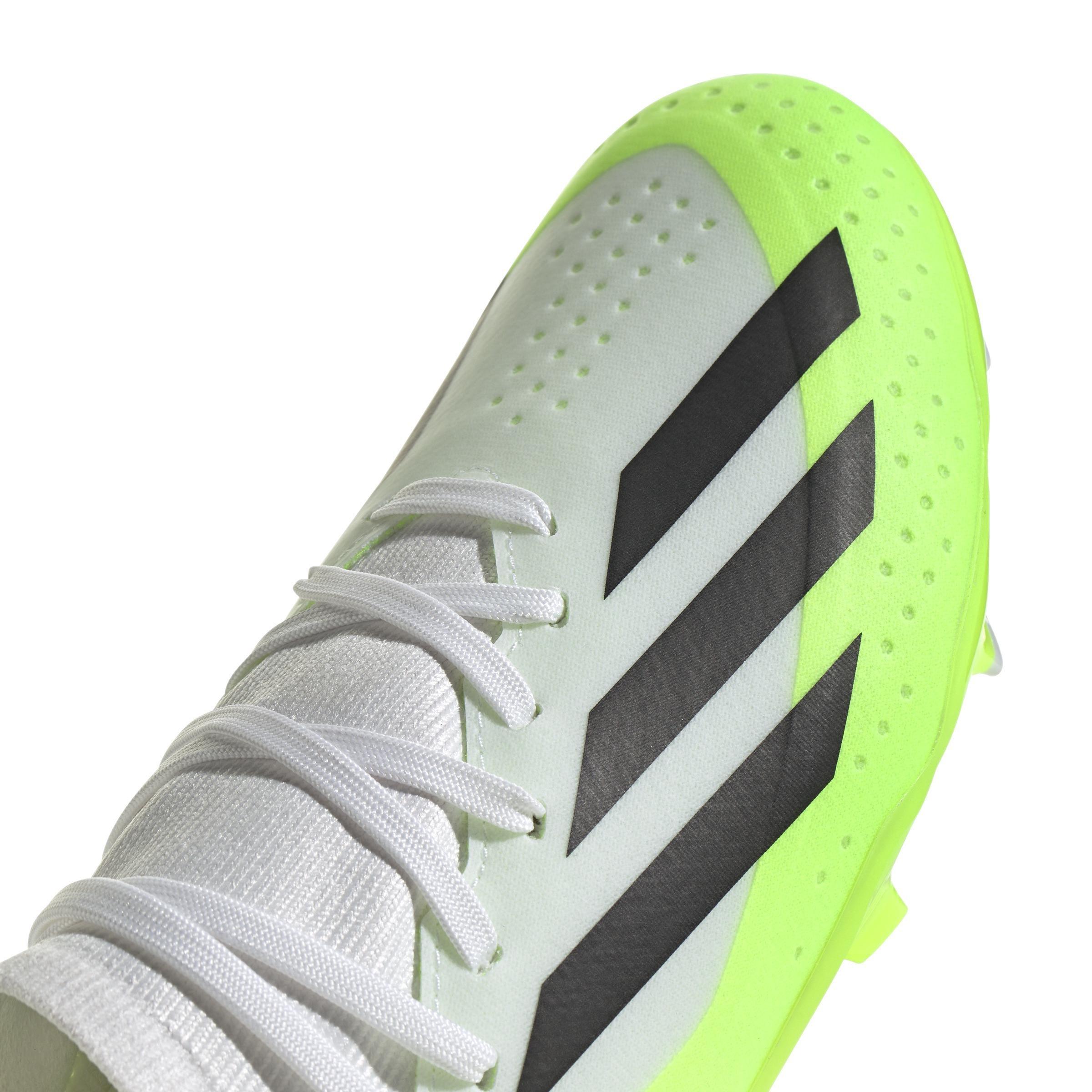 Unisex Kids X Crazyfast.3 Firm Ground Boots, White, , large image number 4