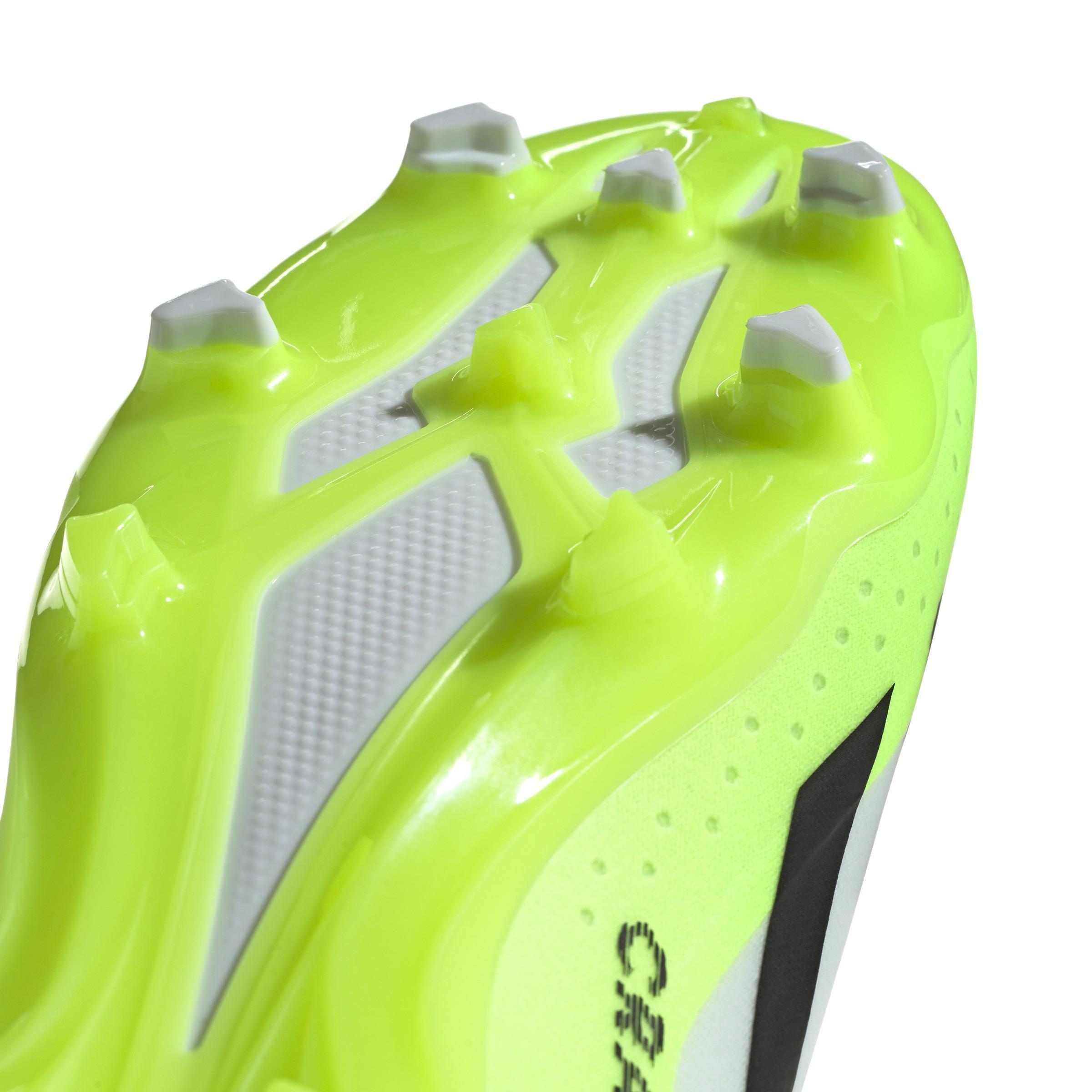 Unisex Kids X Crazyfast.3 Firm Ground Boots, White, , large image number 5