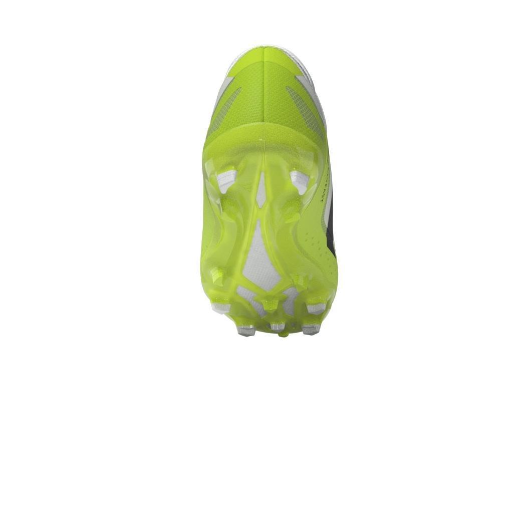 Unisex Kids X Crazyfast.3 Firm Ground Boots, White, , large image number 9