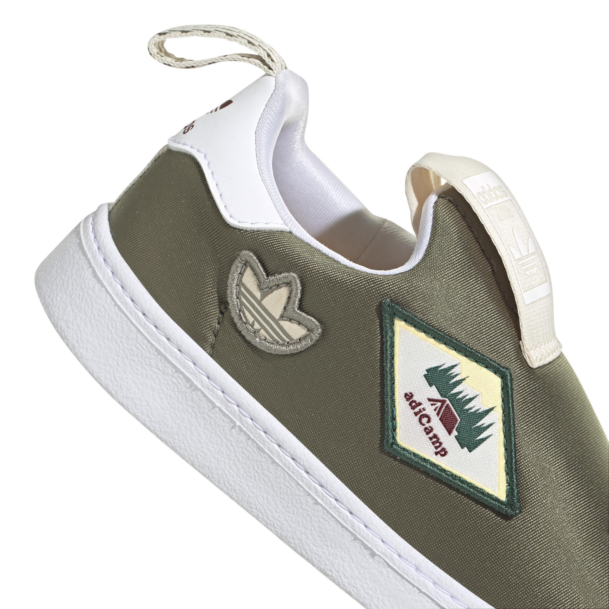 Unisex Kids Superstar 360 Shoes, Green, A901_ONE, large image number 5