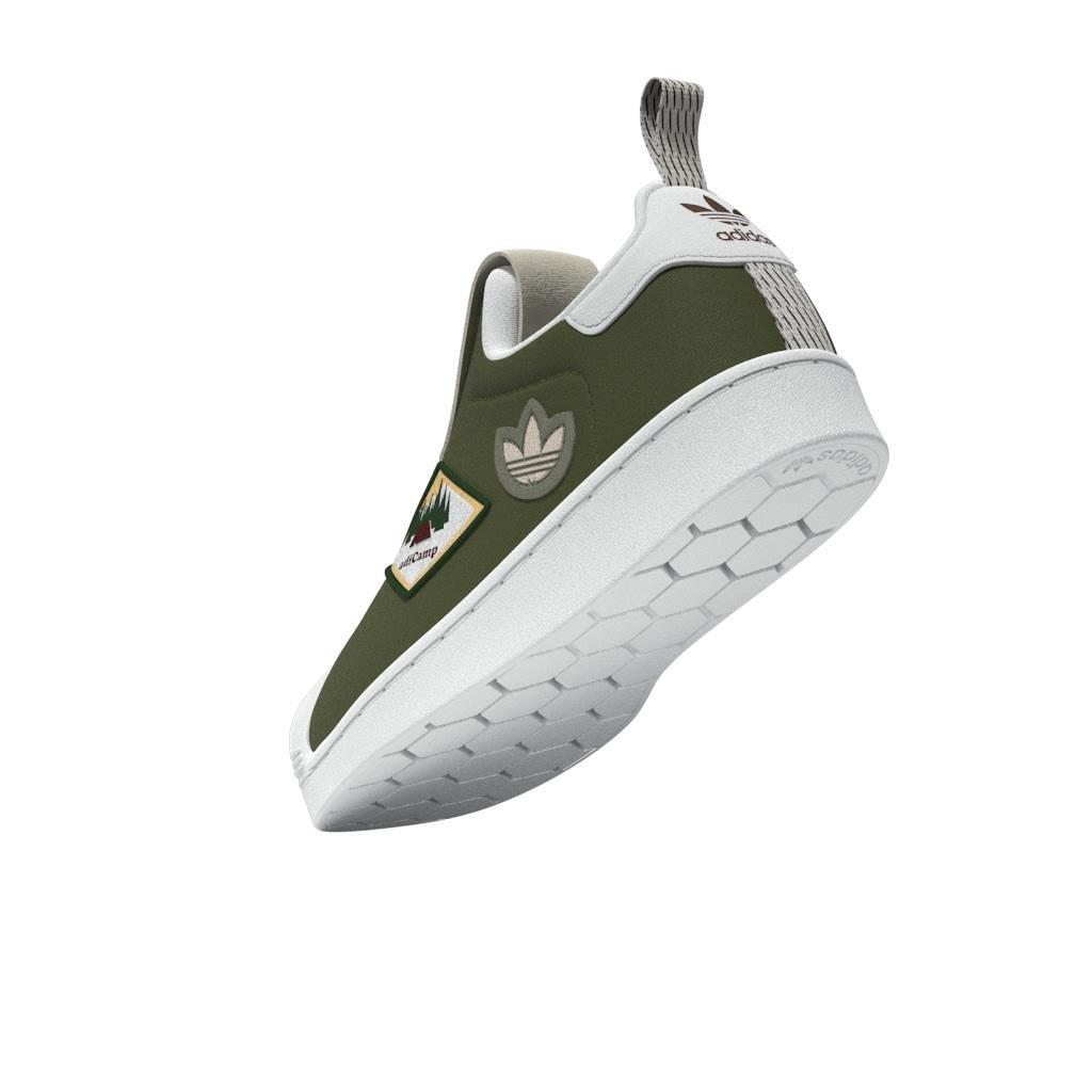 Unisex Kids Superstar 360 Shoes, Green, A901_ONE, large image number 10