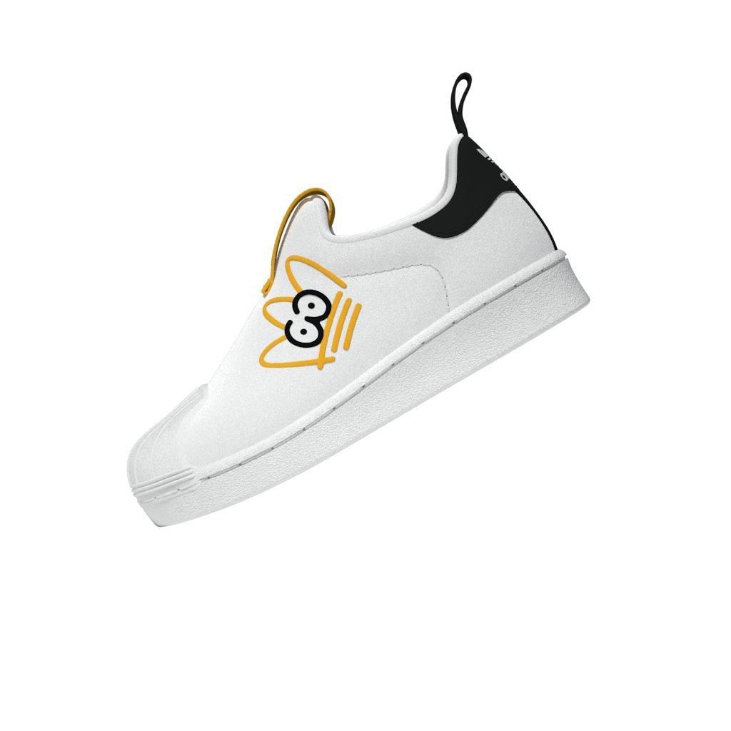 Unisex Kids Originals X James Jarvis 360 Shoes , White, A901_ONE, large image number 6