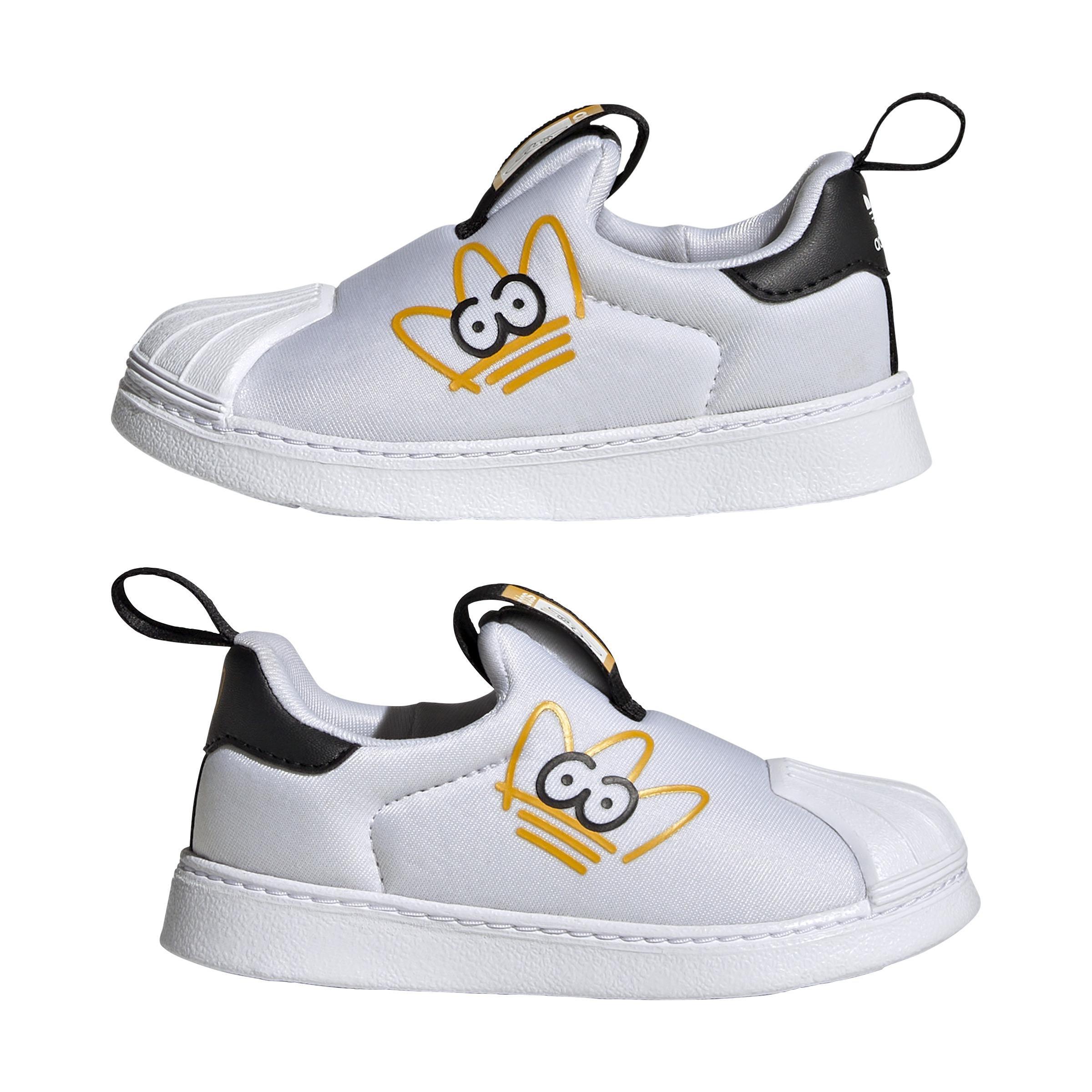 Unisex Kids Originals X James Jarvis 360 Shoes , White, A901_ONE, large image number 14