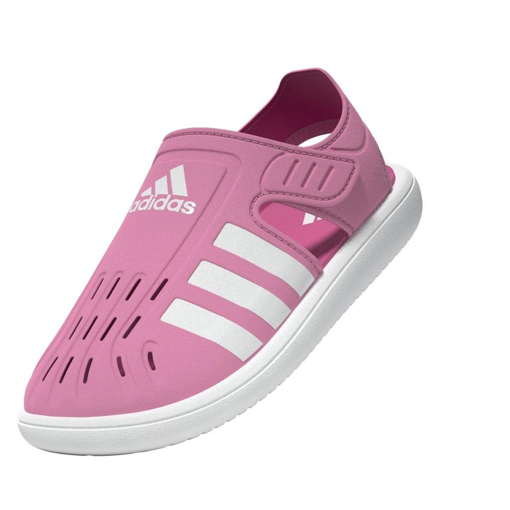 Unisex Kids Summer Closed Toe Water Sandals, Pink, , large image number 7