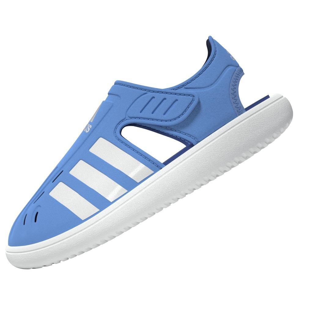 Unisex Kids Summer Closed Toe Water Sandals, Blue, , large image number 6
