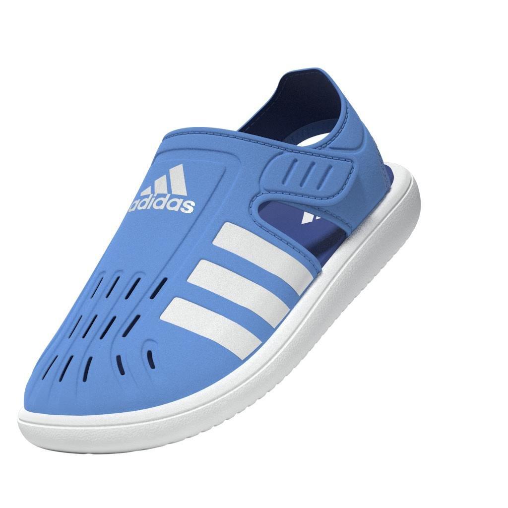 Unisex Kids Summer Closed Toe Water Sandals, Blue, , large image number 7