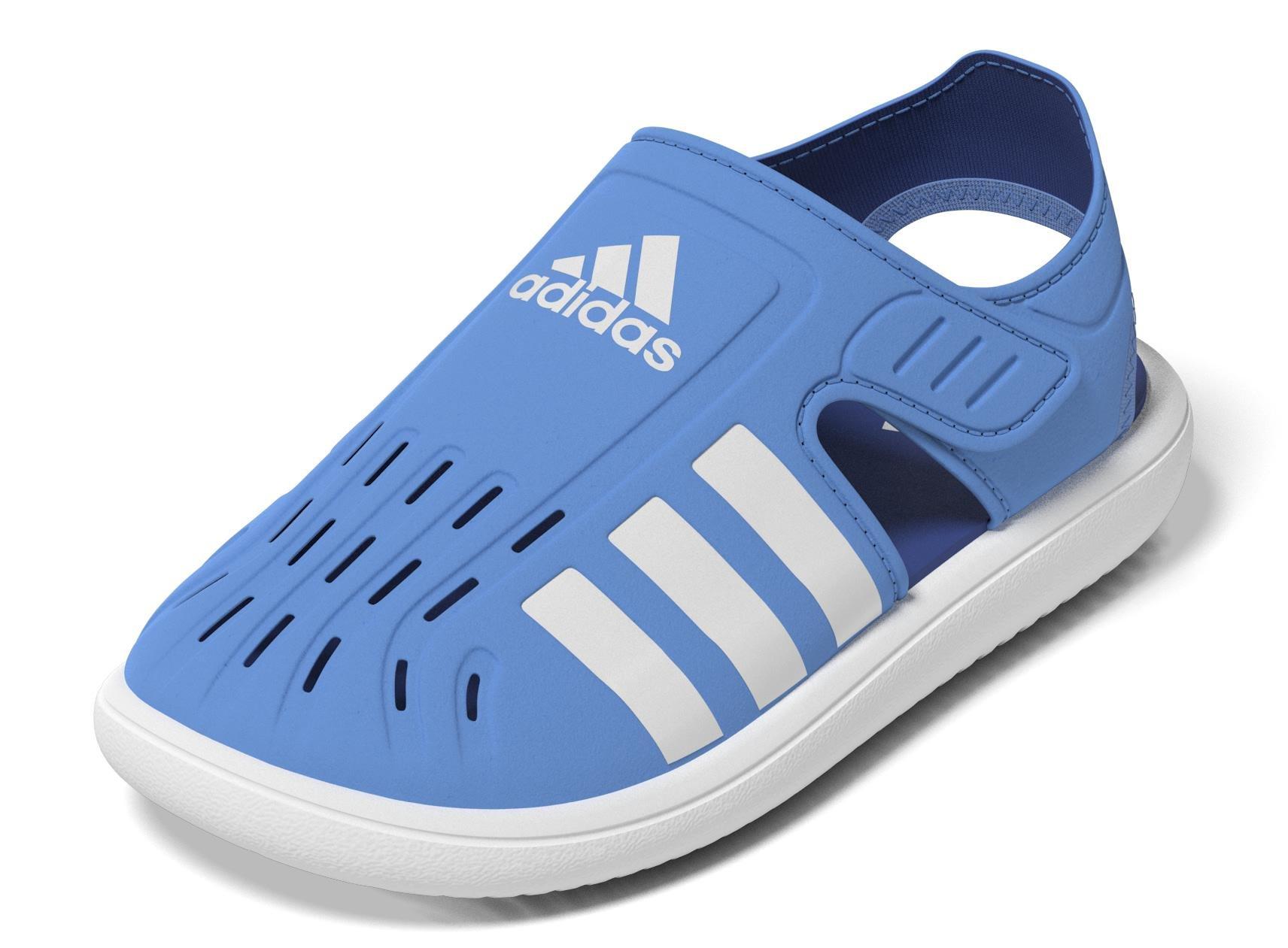 Unisex Kids Summer Closed Toe Water Sandals, Blue, , large image number 9