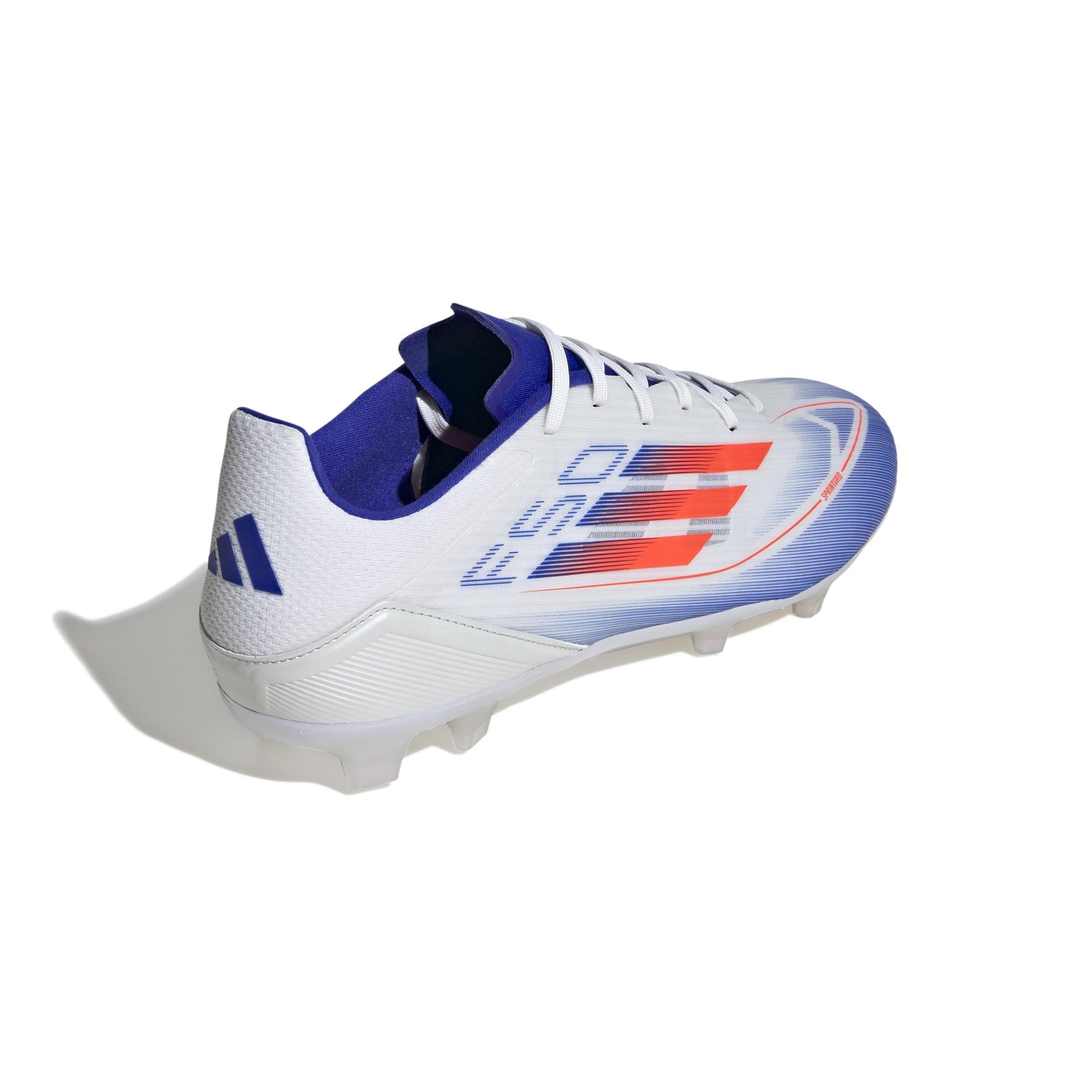Unisex F50 League Firm/Multi-Ground Boots, White, A901_ONE, large image number 3