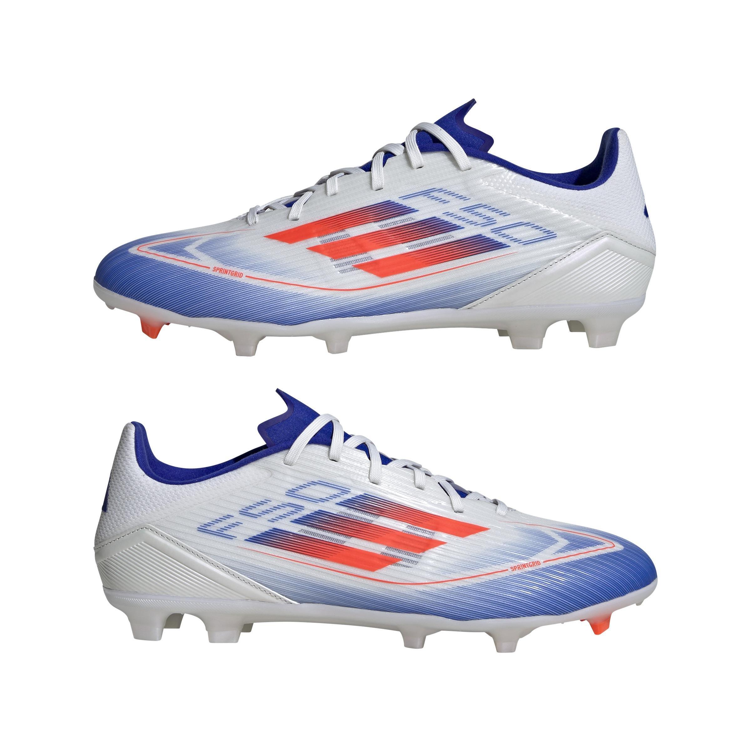 Unisex F50 League Firm/Multi-Ground Boots, White, A901_ONE, large image number 11