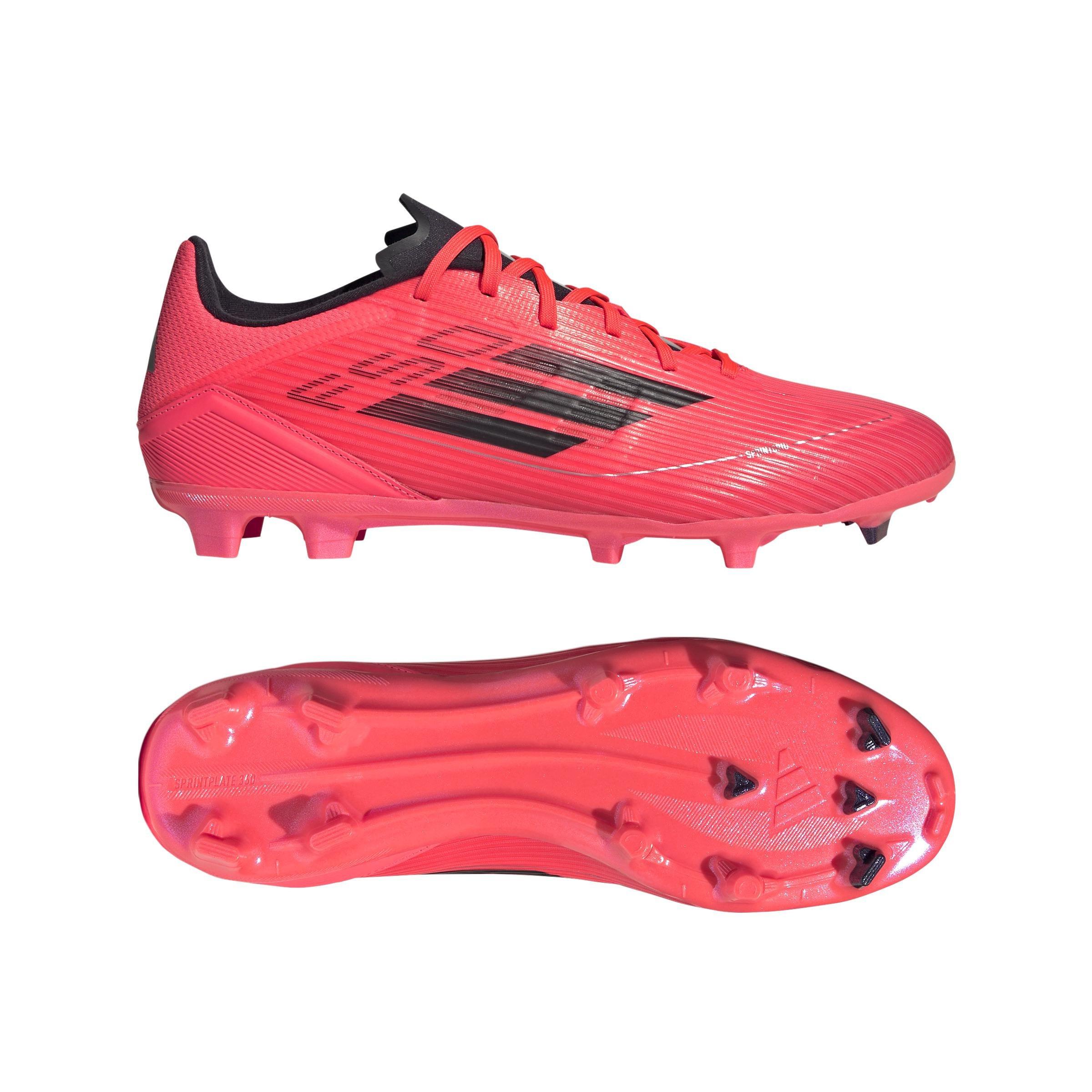 Unisex F50 League Firm/Multi-Ground Boots, Pink, A901_ONE, large image number 8