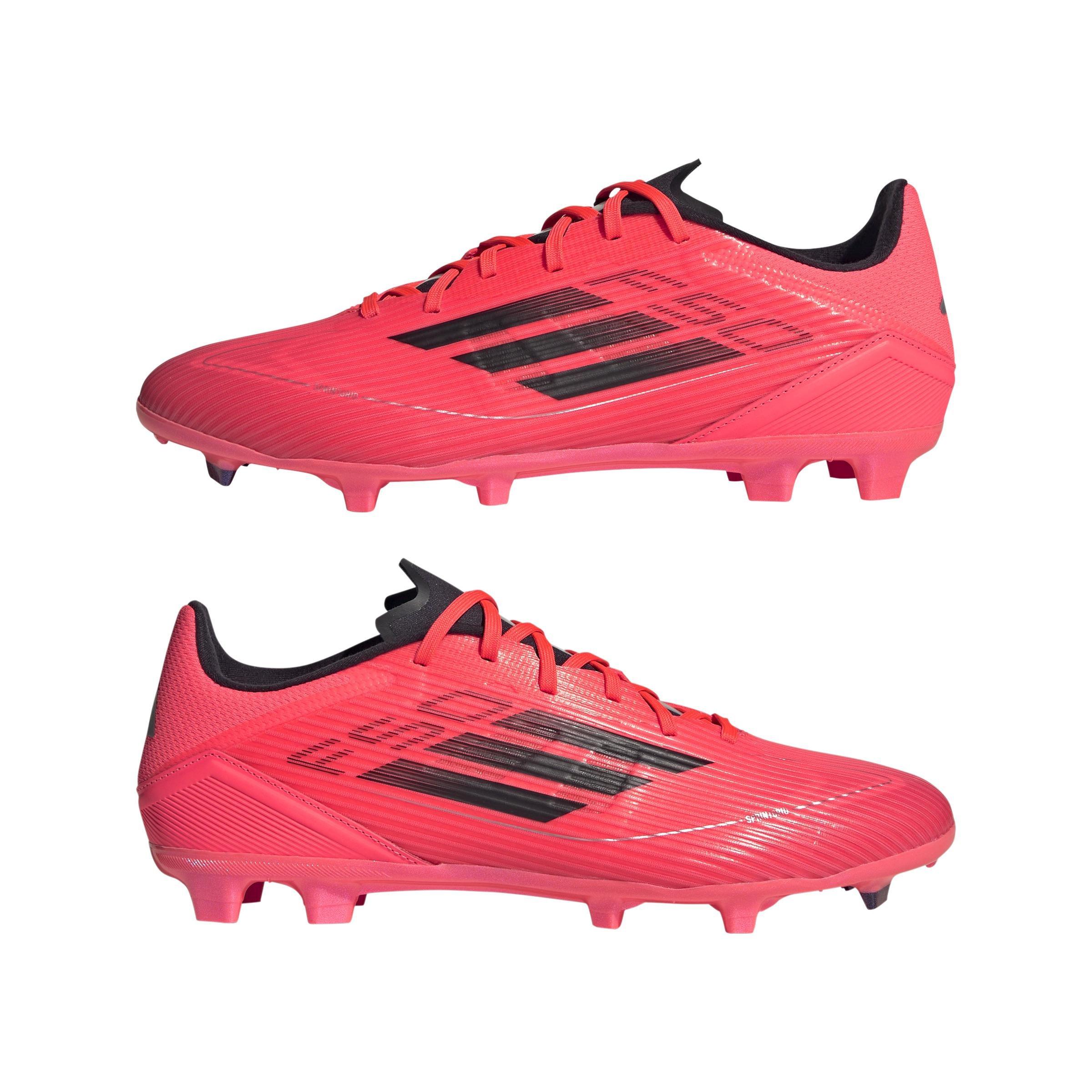 Unisex F50 League Firm/Multi-Ground Boots, Pink, A901_ONE, large image number 12