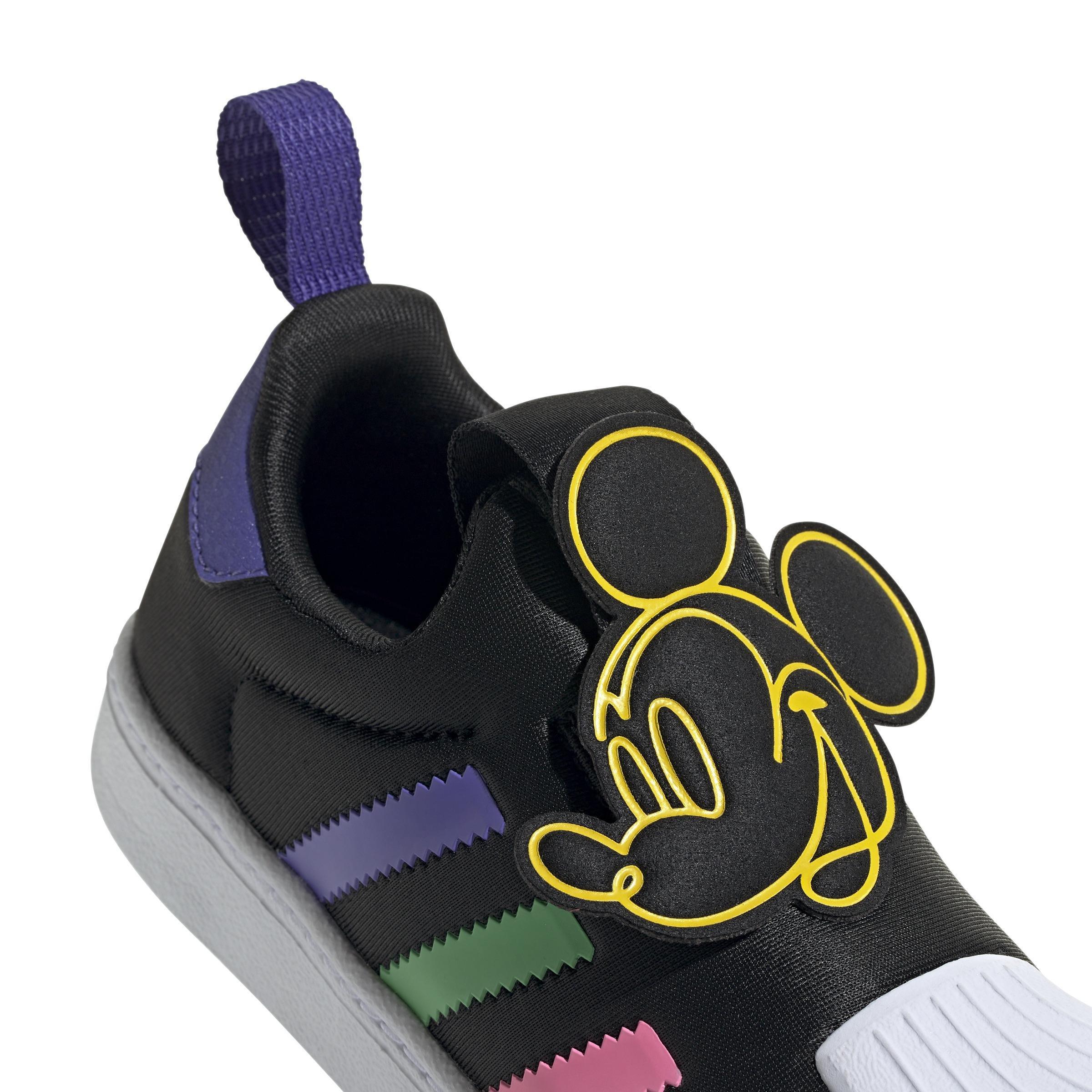 Unisex Kids Originals X Disney Mickey Superstar 360 Shoes, Black, A901_ONE, large image number 5