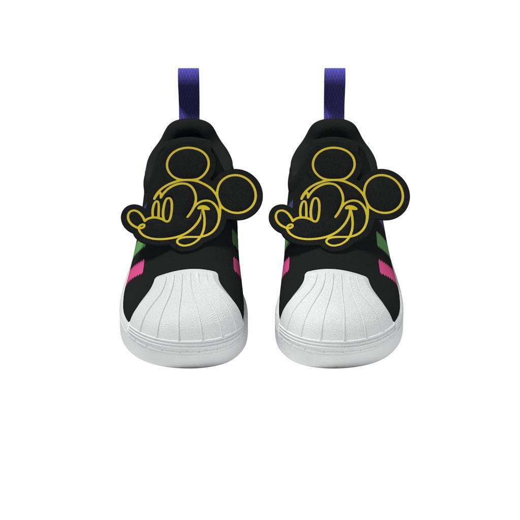 Unisex Kids Originals X Disney Mickey Superstar 360 Shoes, Black, A901_ONE, large image number 10