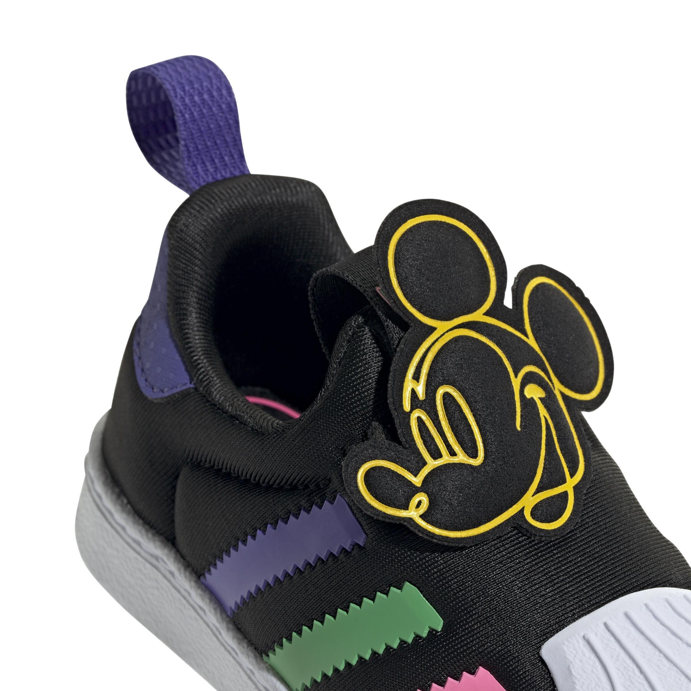 Unisex Kids Originals X Disney Mickey Superstar 360 Shoes, Black, A901_ONE, large image number 5