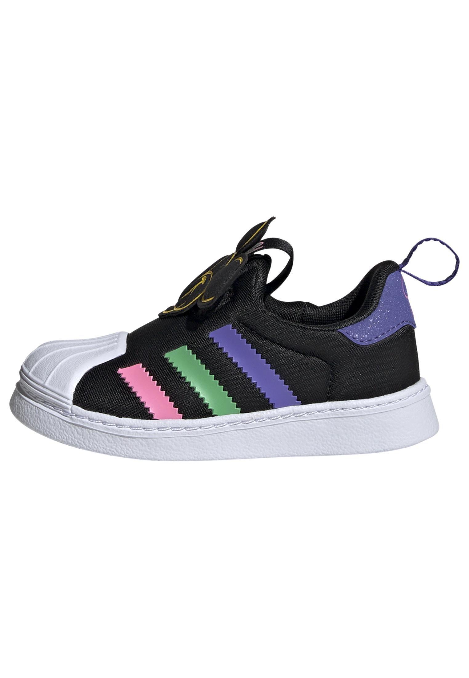 Unisex Kids Originals X Disney Mickey Superstar 360 Shoes, Black, A901_ONE, large image number 10