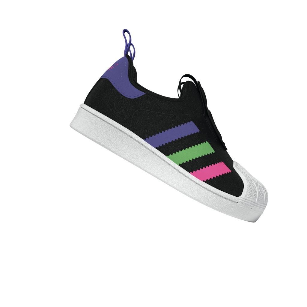 Unisex Kids Originals X Disney Mickey Superstar 360 Shoes, Black, A901_ONE, large image number 11