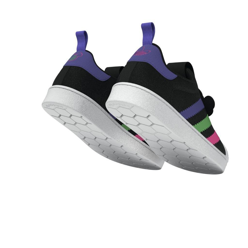 Unisex Kids Originals X Disney Mickey Superstar 360 Shoes, Black, A901_ONE, large image number 14