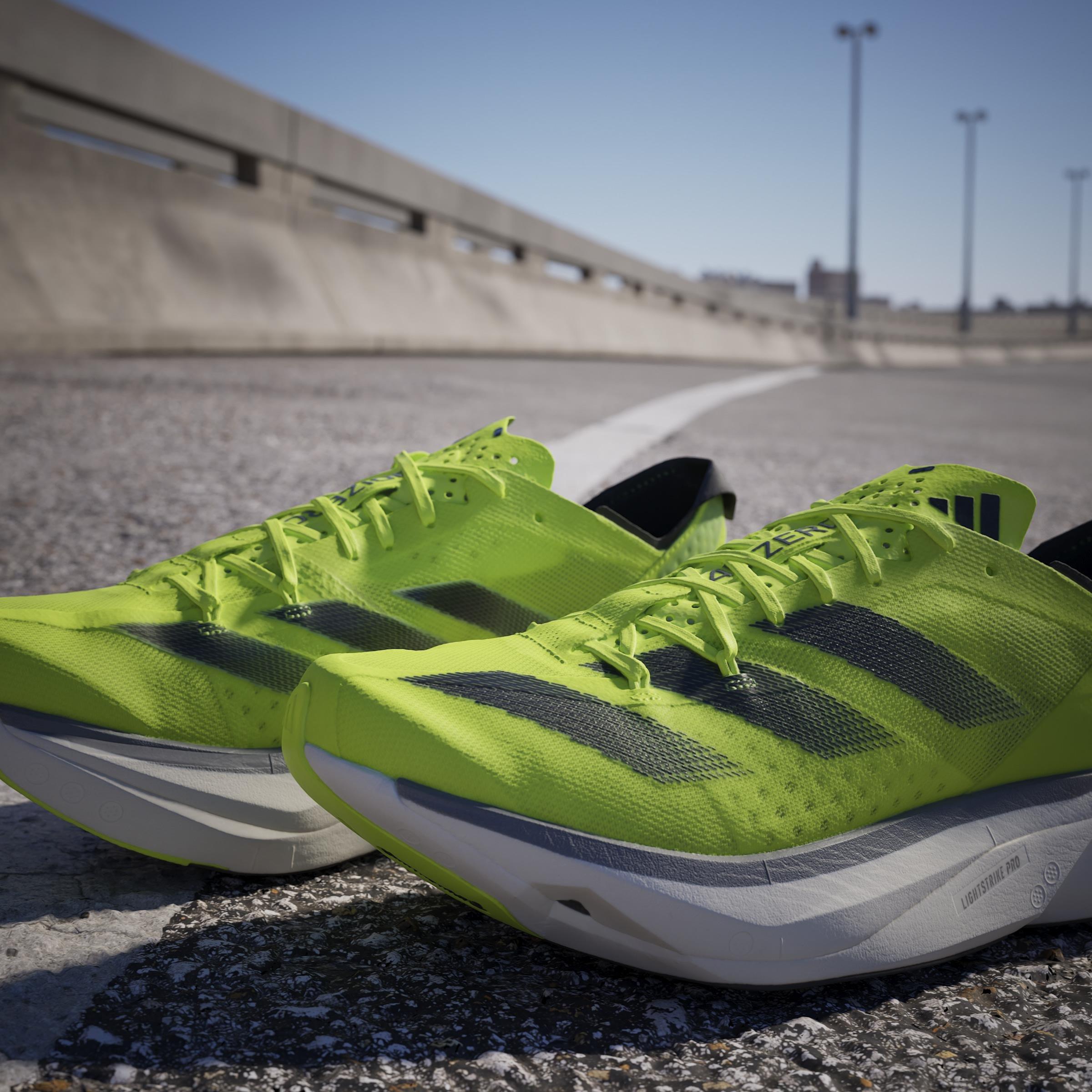 Unisex ADIZERO ADIOS PRO 3 Shoes, Green, A901_ONE, large image number 10