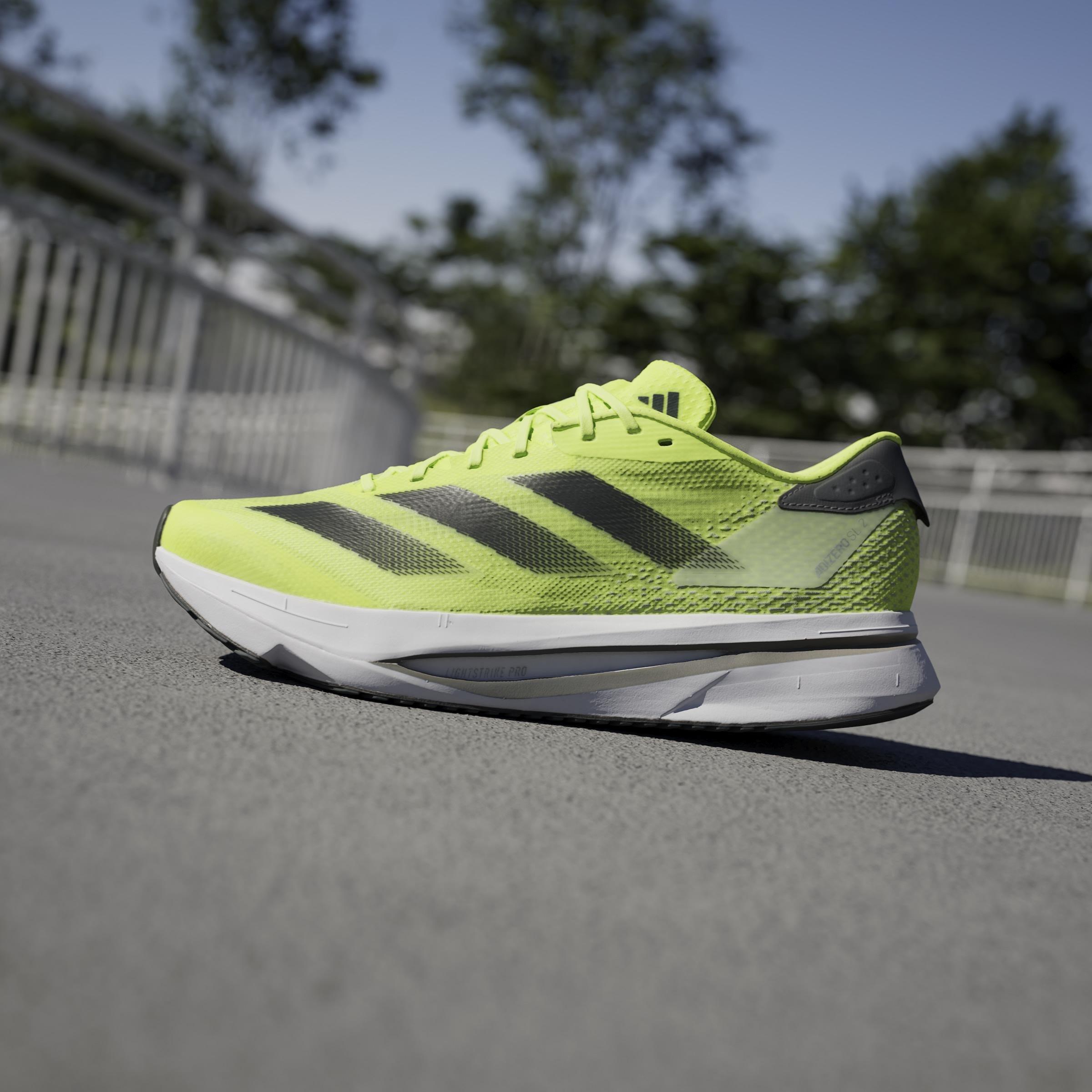 Adizero Sl2 Running Shoes, Green, A901_ONE, large image number 14