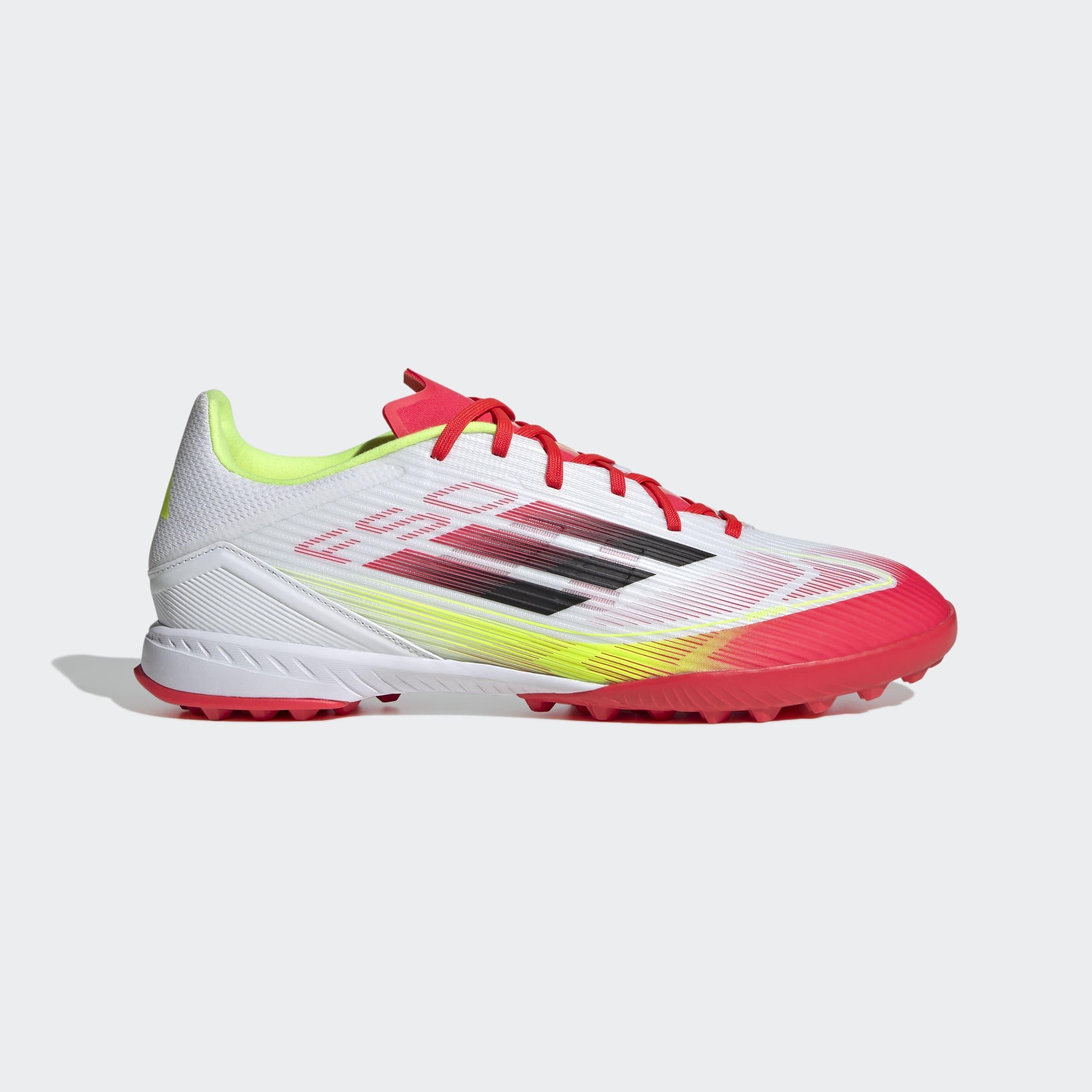 Unisex F50 League Turf Boots, White, A901_ONE, large image number 1