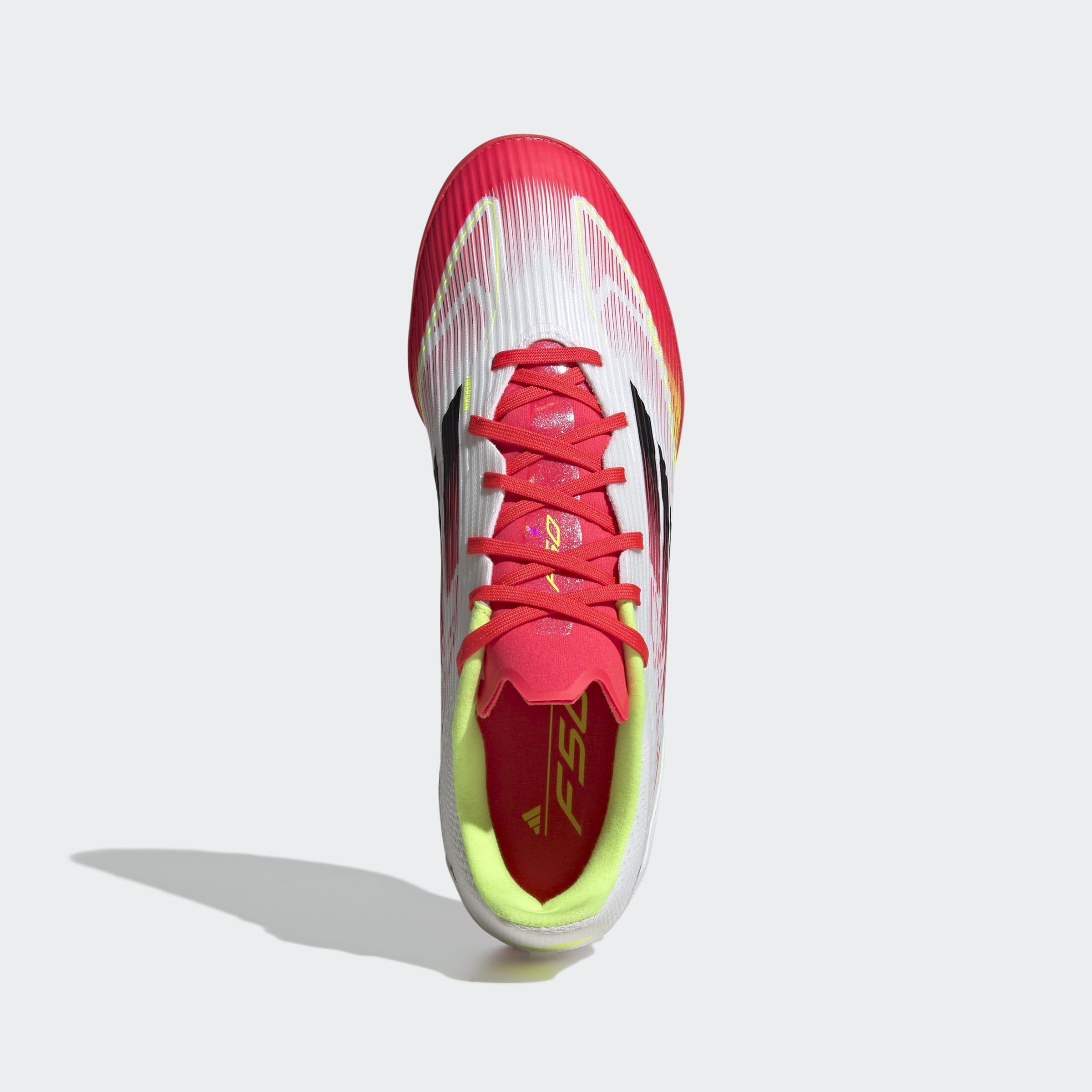 Unisex F50 League Turf Boots, White, A901_ONE, large image number 3