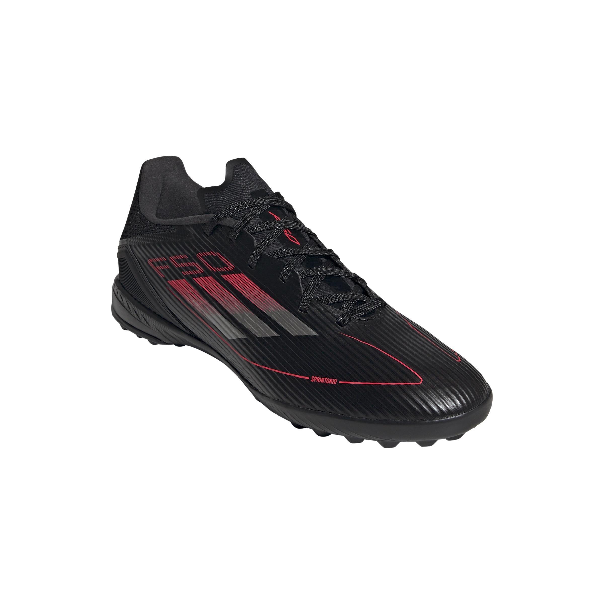 Unisex F50 League Turf Boots, Black, A901_ONE, large image number 4