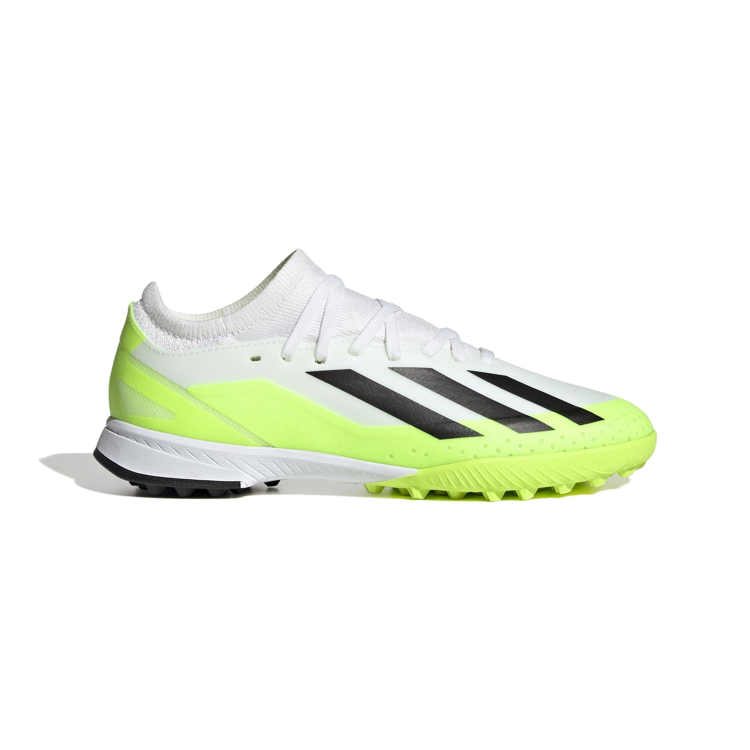 Unisex Kids X Crazyfast.3 Turf Boots, White, A901_ONE, large image number 0