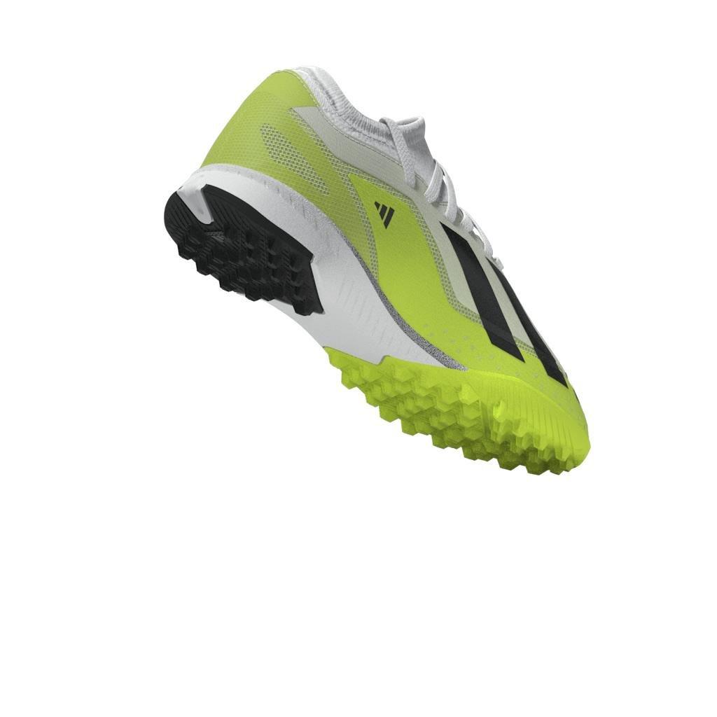 Unisex Kids X Crazyfast.3 Turf Boots, White, A901_ONE, large image number 10