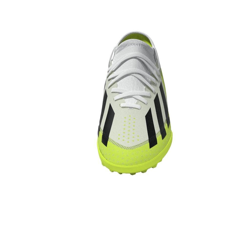 Unisex Kids X Crazyfast.3 Turf Boots, White, A901_ONE, large image number 14