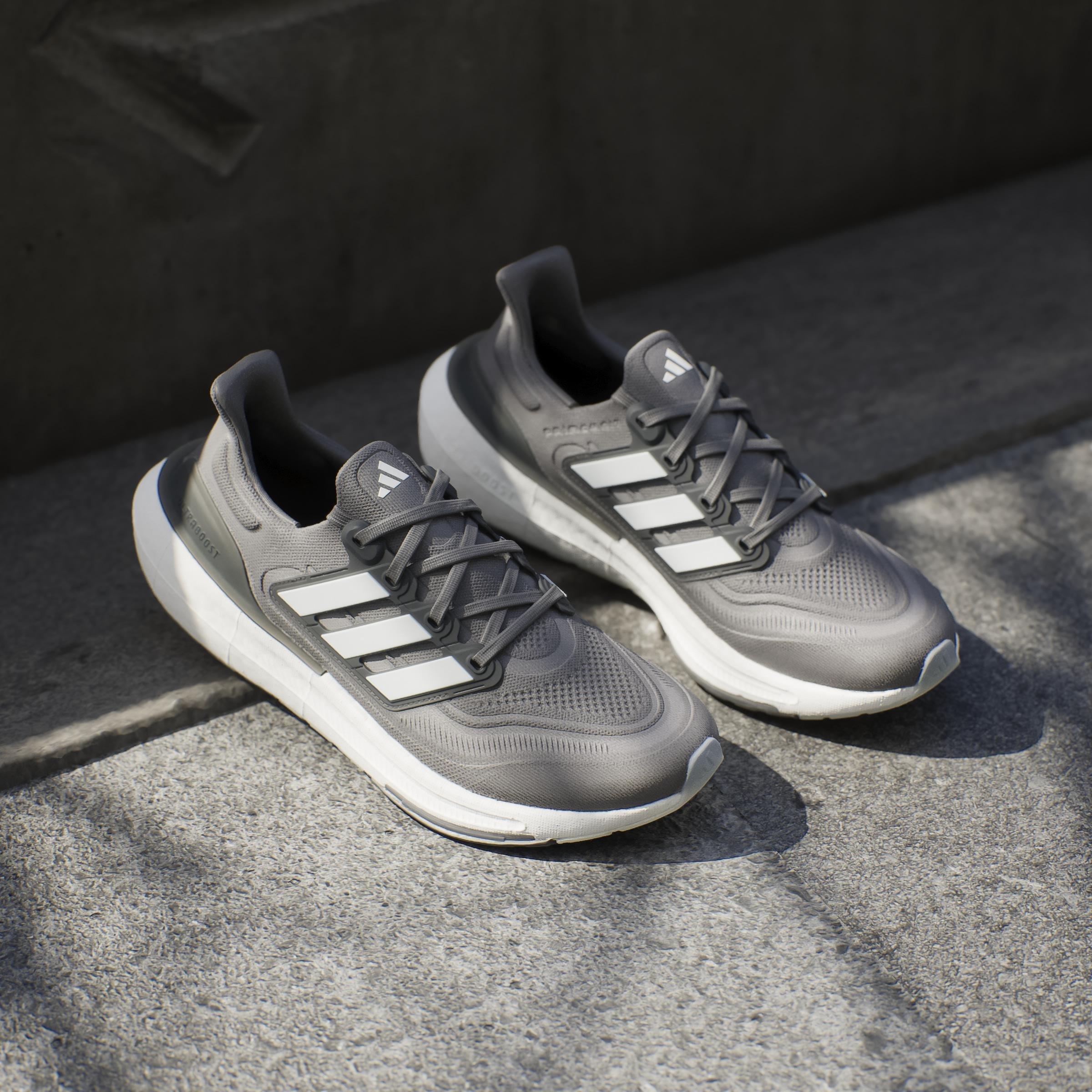 Unisex Ultraboost Light Shoes, Grey, A901_ONE, large image number 11