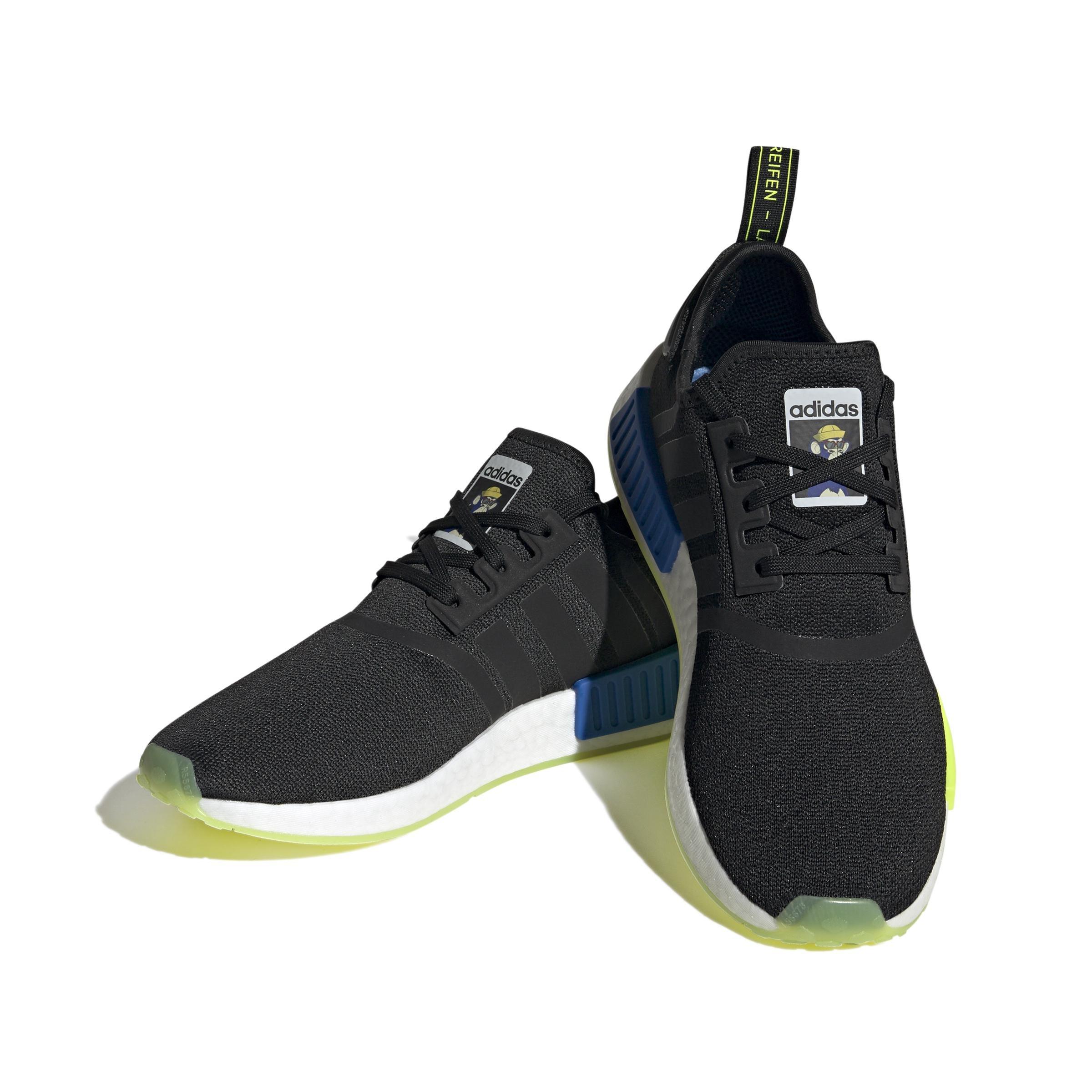 Nmd R1 X Indigo Herz Shoes, Black, A901_ONE, large image number 0