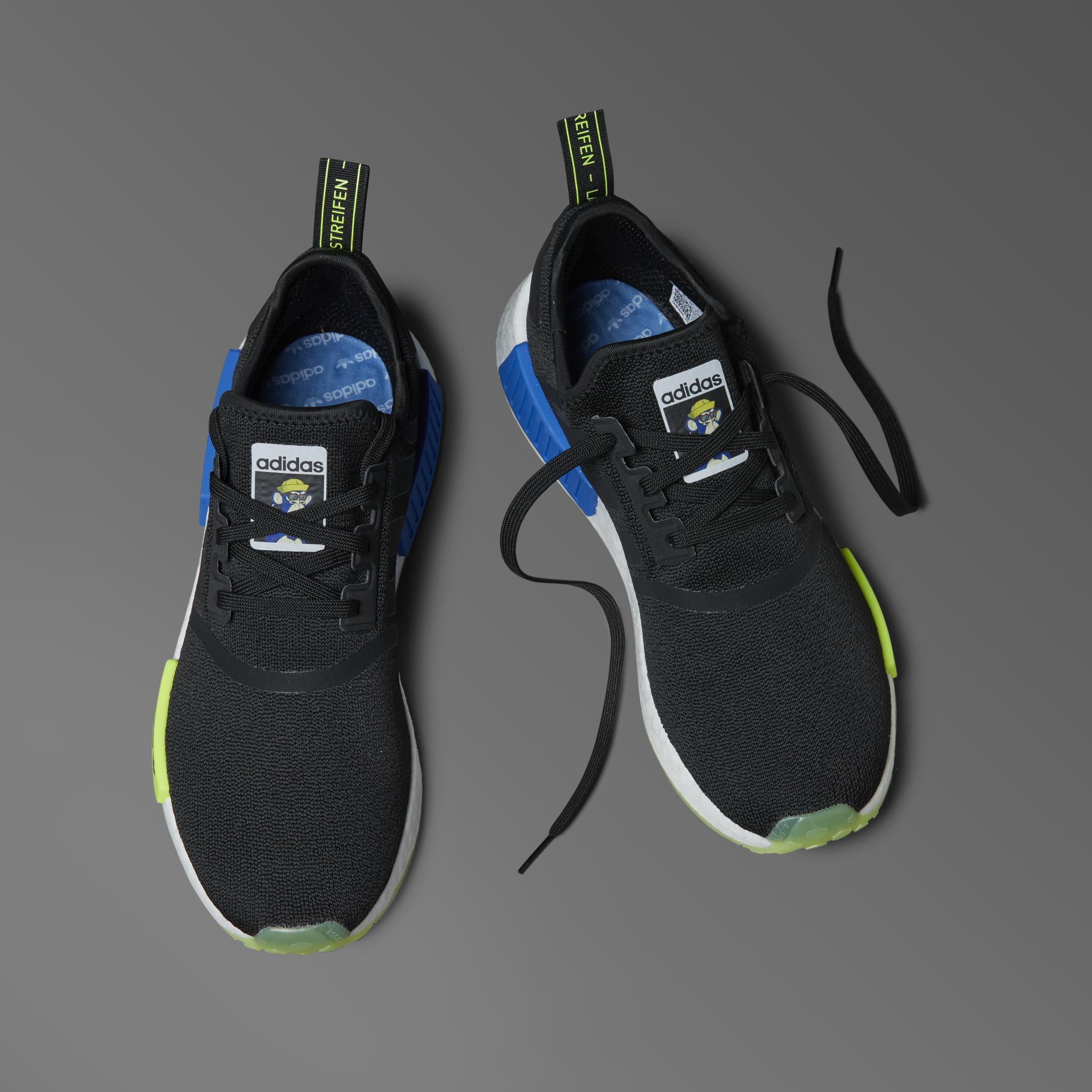 Nmd R1 X Indigo Herz Shoes, Black, , large image number 5