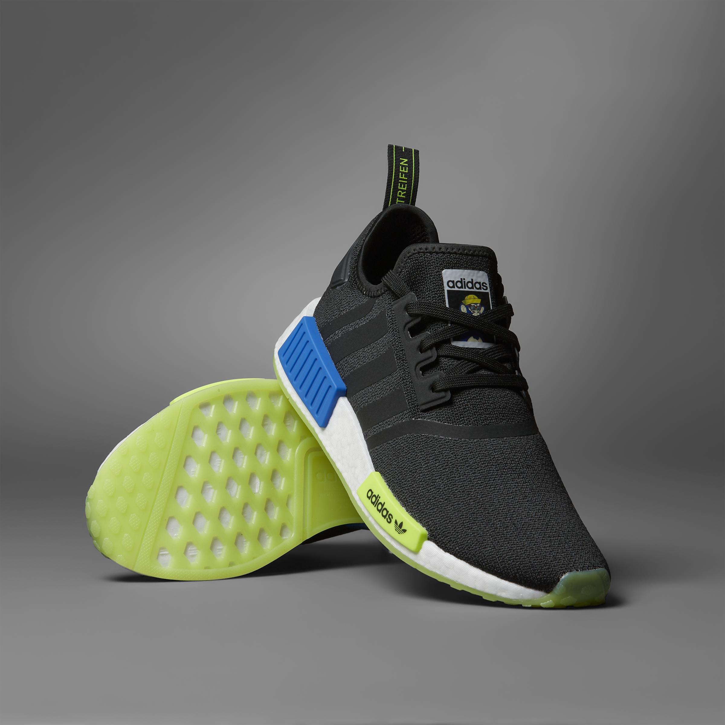Nmd R1 X Indigo Herz Shoes, Black, , large image number 16