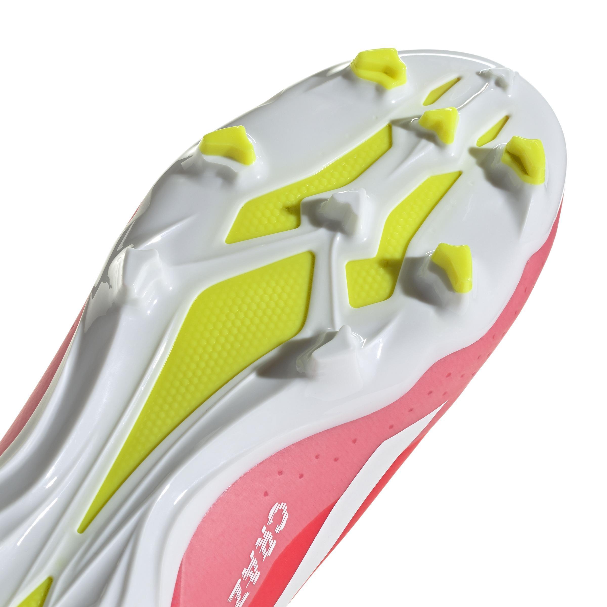 Unisex Crazyfast League Firm Ground Boots, Red, , large image number 6